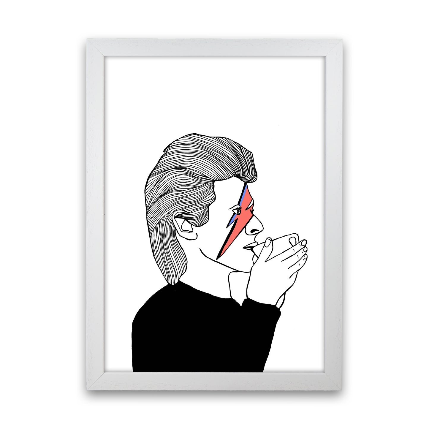 xziggy Art Print by Carissa Tanton White Grain