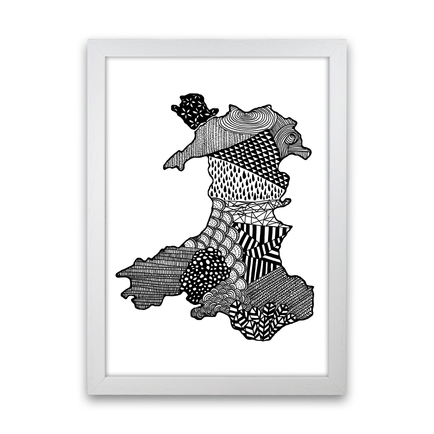Wales Art Print by Carissa Tanton White Grain