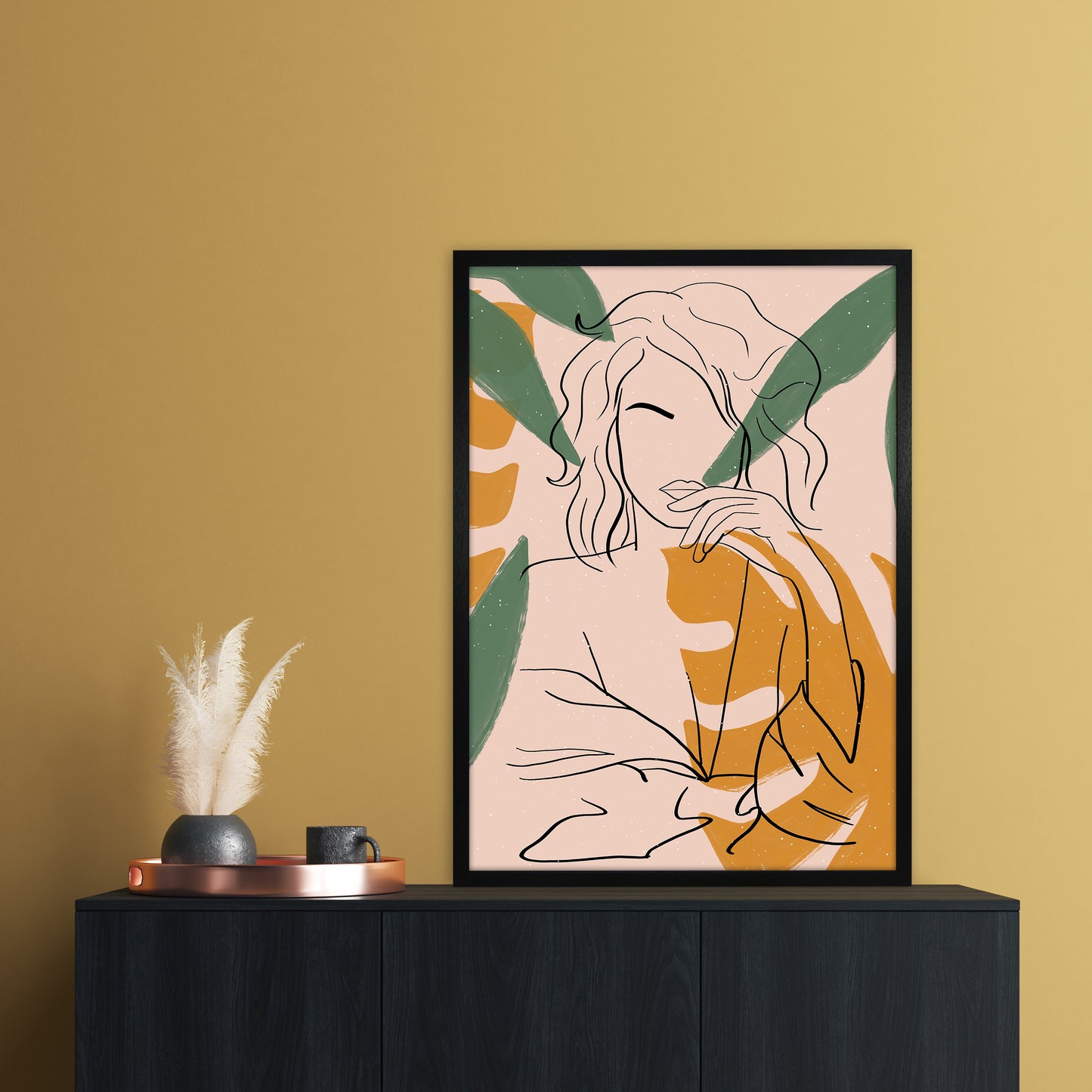Girl 2 2x3 Art Print by Essentially Nomadic A1 White Frame