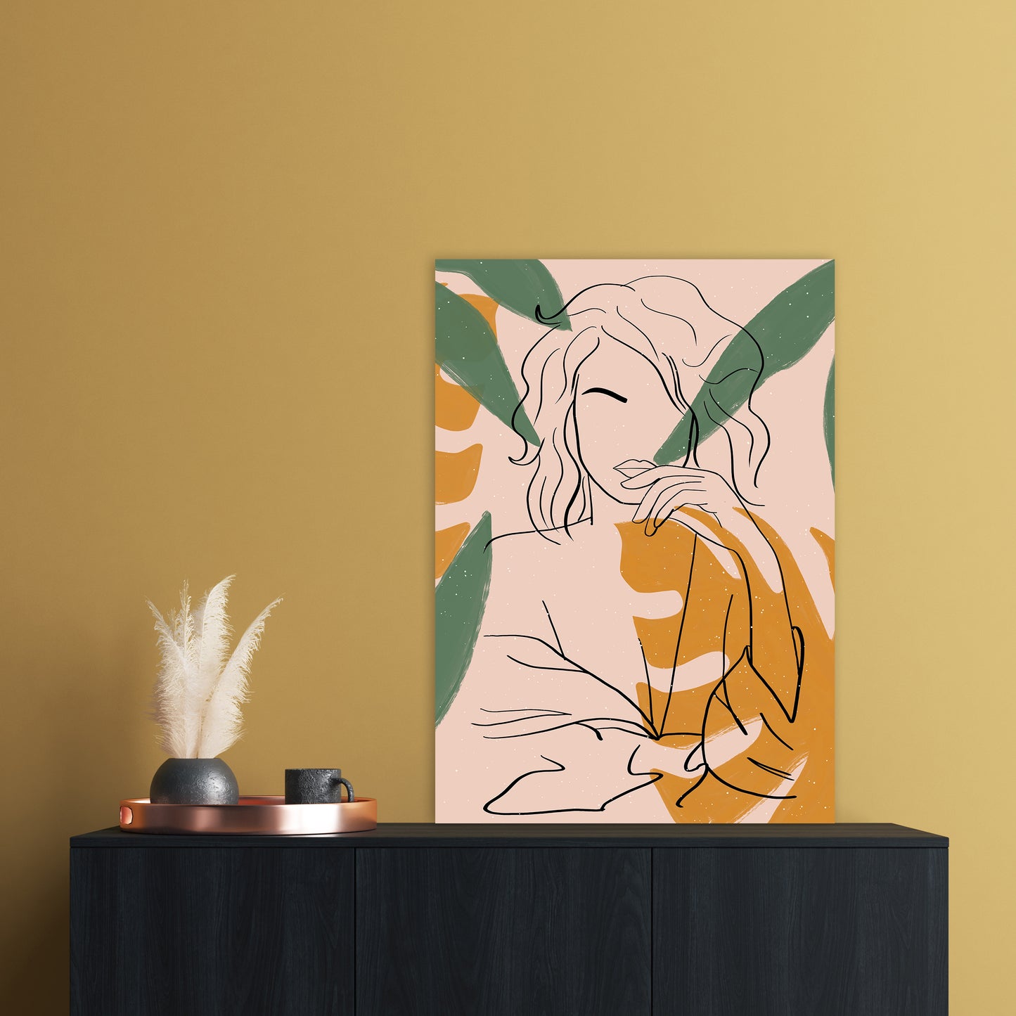 Girl 2 2x3 Art Print by Essentially Nomadic A1 Black Frame