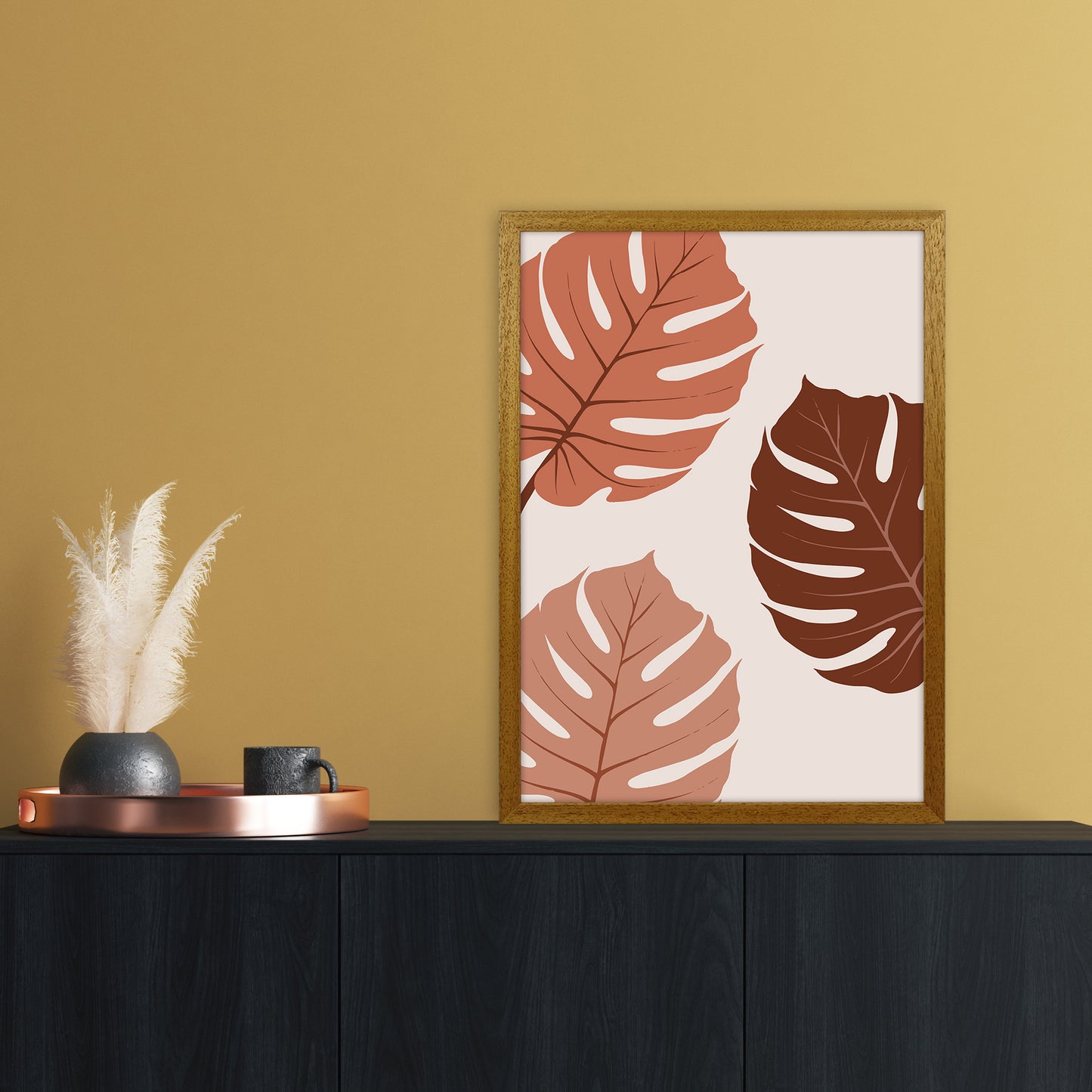 Monstera Leaf 01 Art Print by Essentially Nomadic A2 Print Only