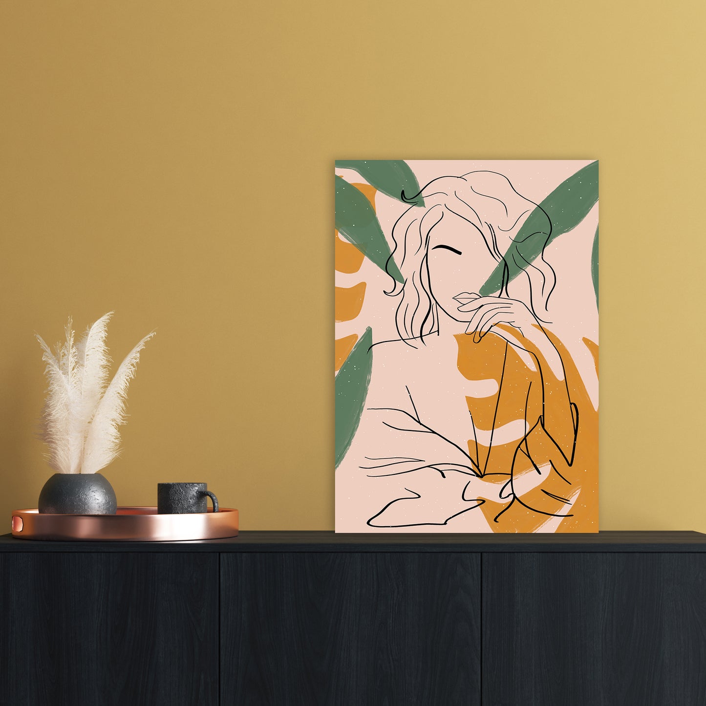 Girl 2 2x3 Art Print by Essentially Nomadic A2 Black Frame