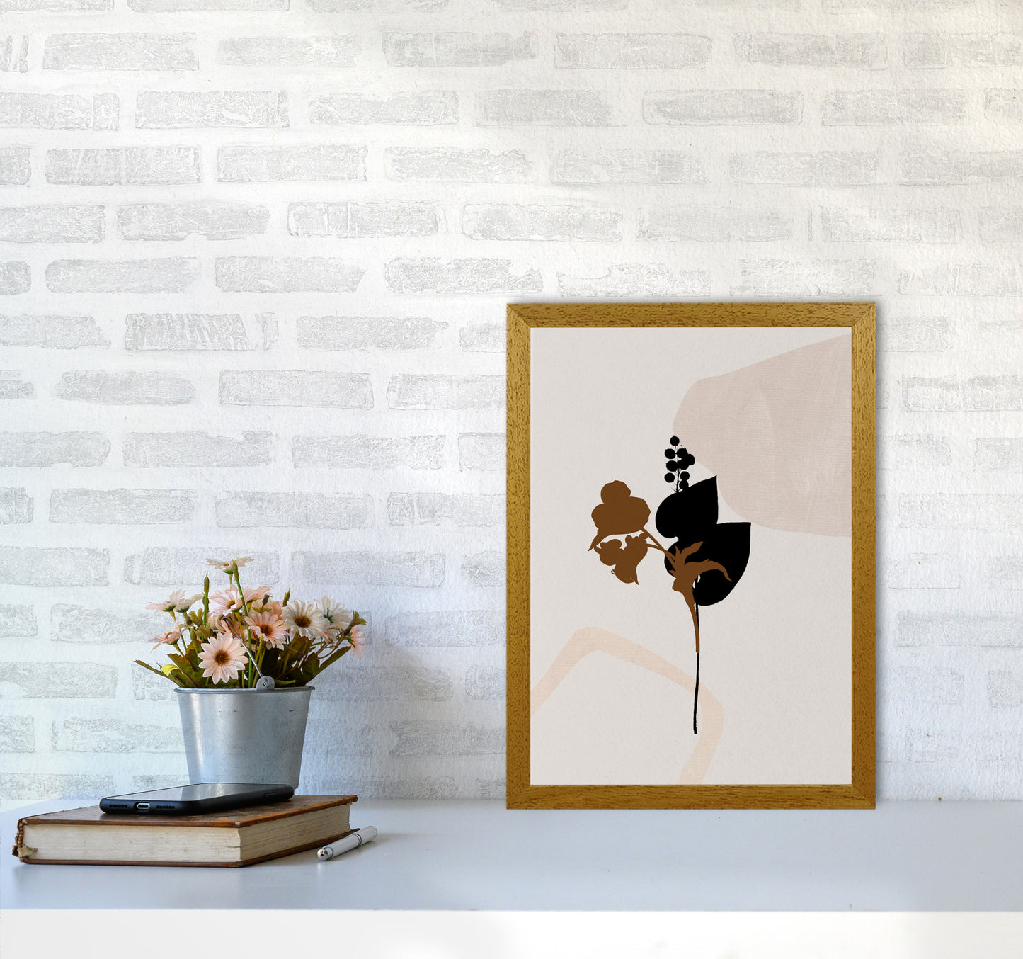 Abstract Leaf 2 Art Print by Essentially Nomadic A3 Print Only
