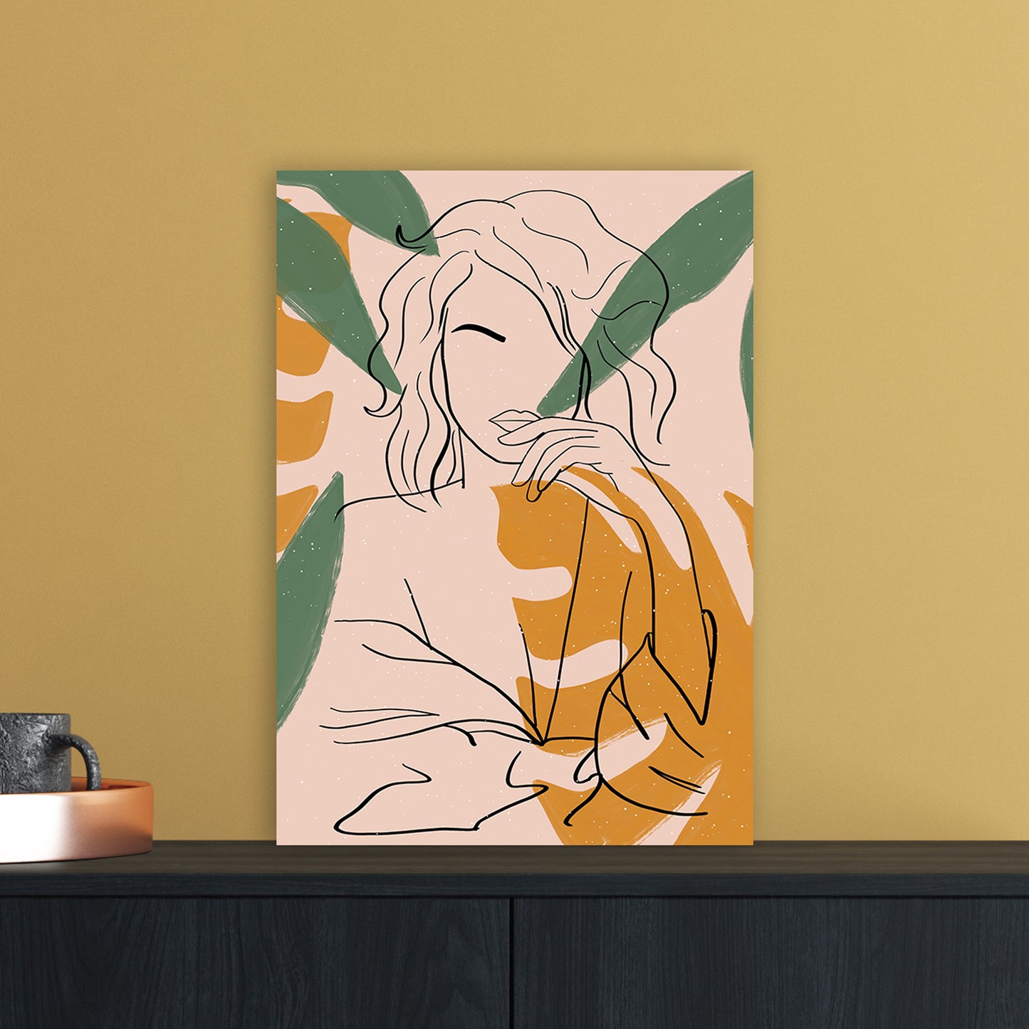 Girl 2 2x3 Art Print by Essentially Nomadic A3 Black Frame