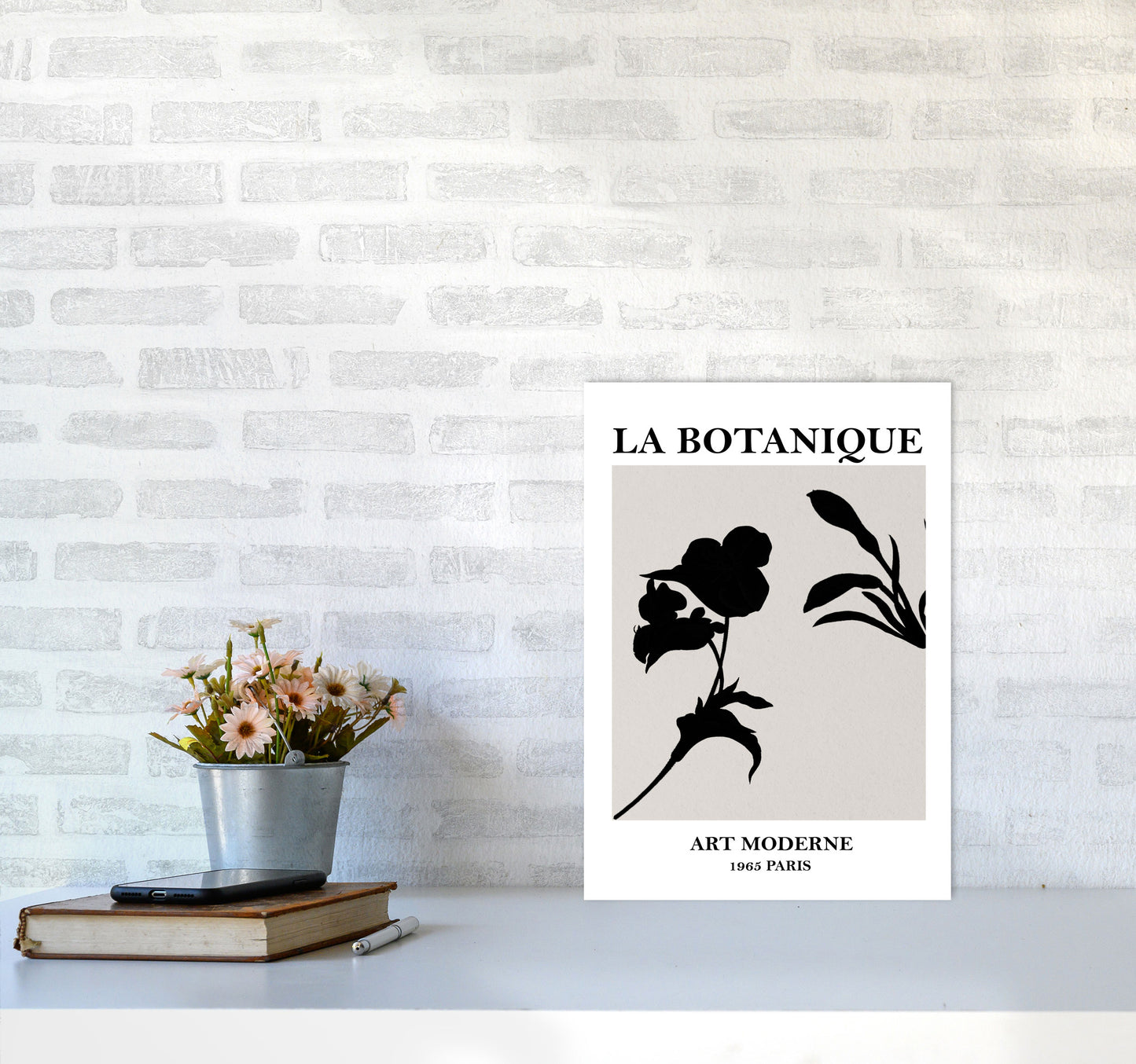 Museum La Botanique2A Art Print by Essentially Nomadic A3 Black Frame