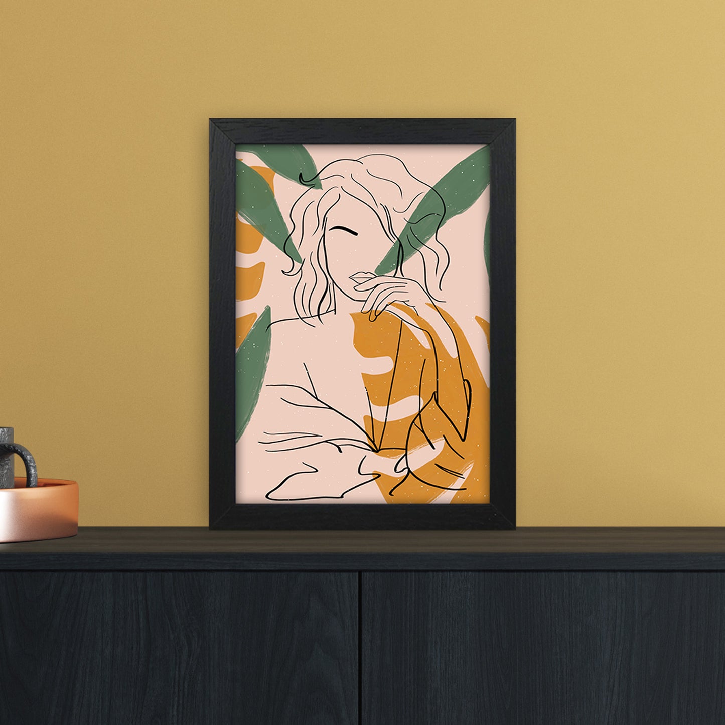 Girl 2 2x3 Art Print by Essentially Nomadic A4 White Frame