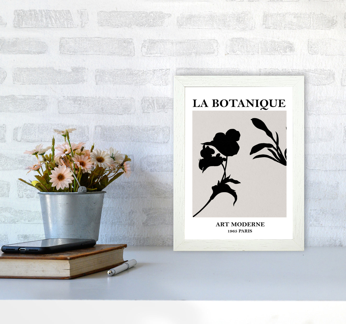 Museum La Botanique2A Art Print by Essentially Nomadic A4 Oak Frame