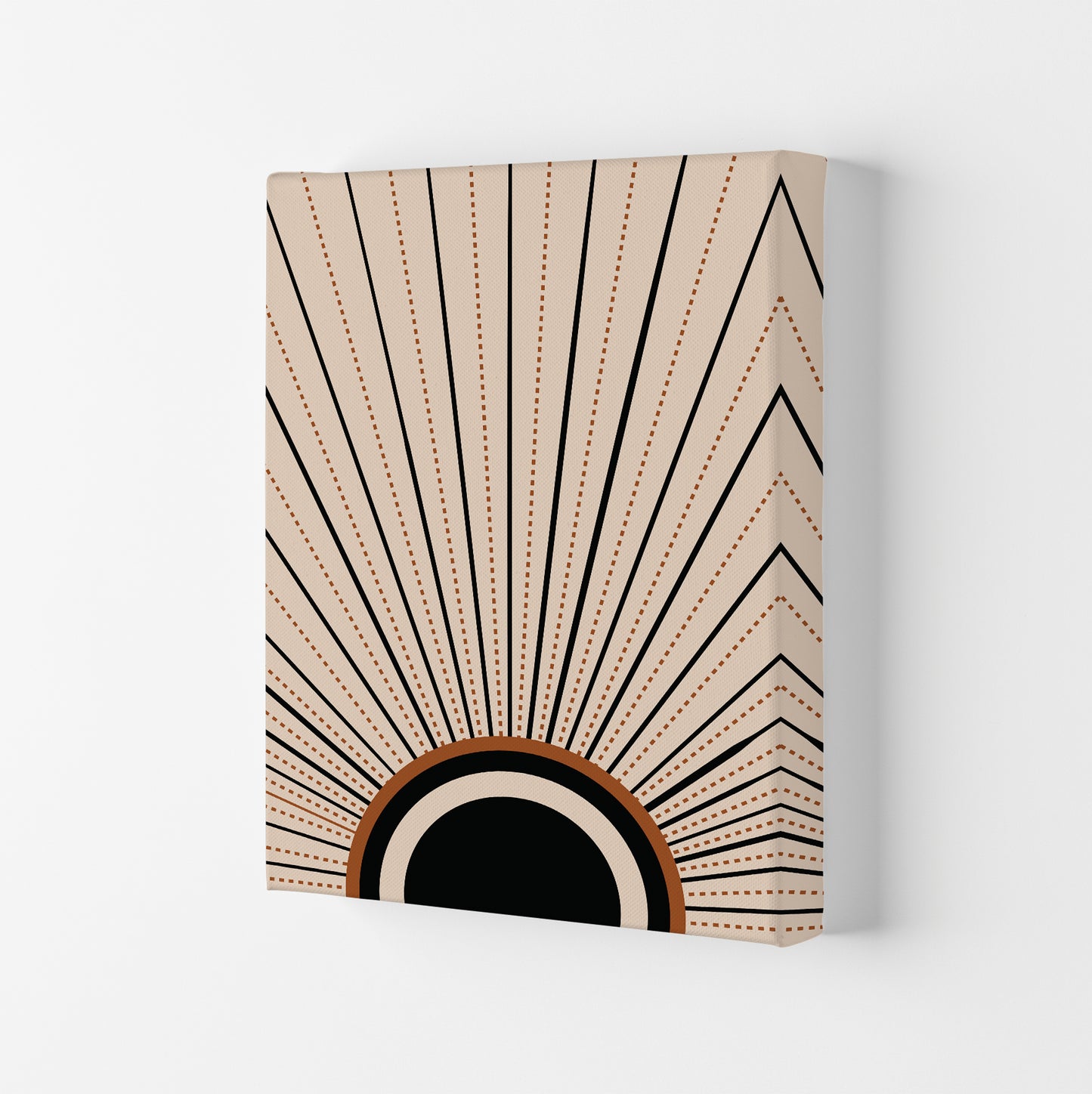 Boho Sunrise 2 Art Print by Essentially Nomadic Canvas