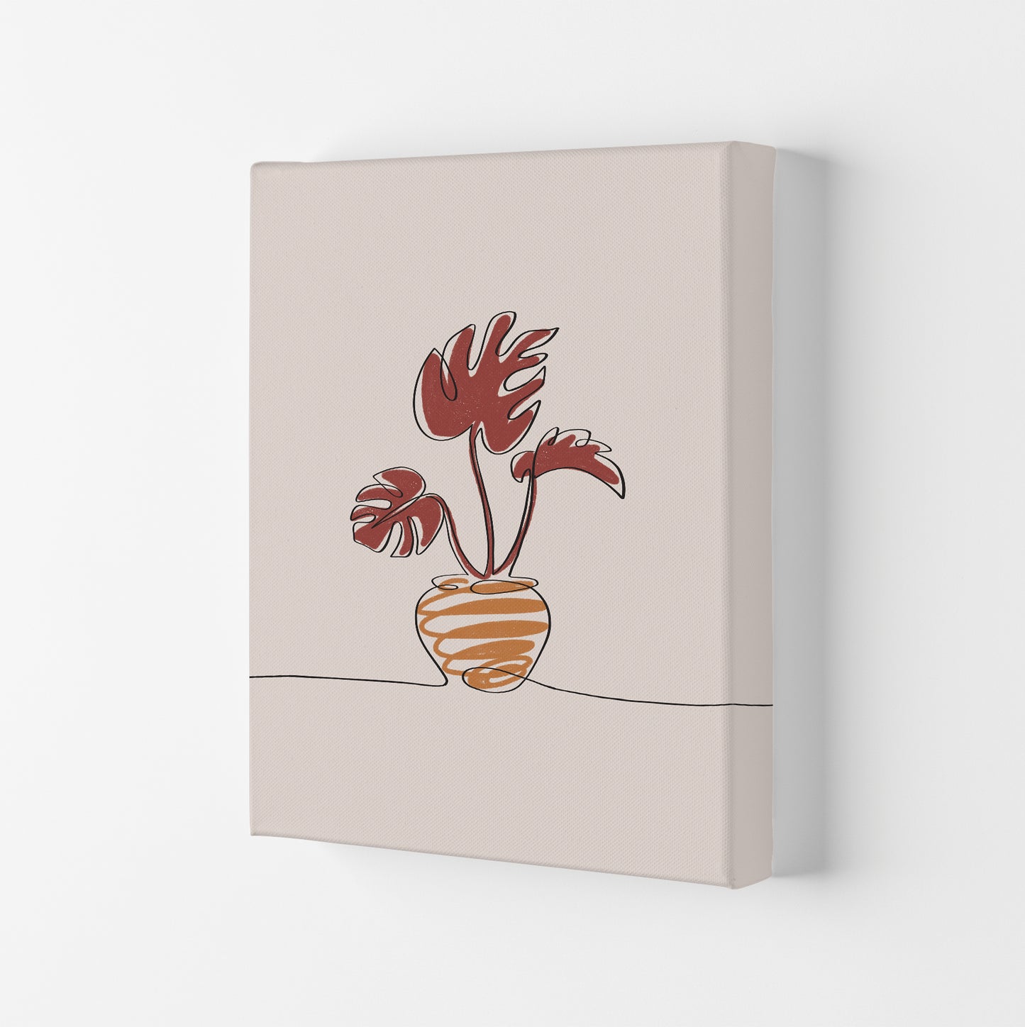 Monstera Art Print by Essentially Nomadic Canvas
