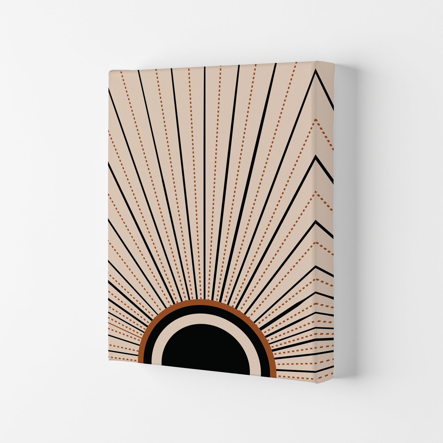 Boho Sunrise 2 Art Print by Essentially Nomadic Canvas