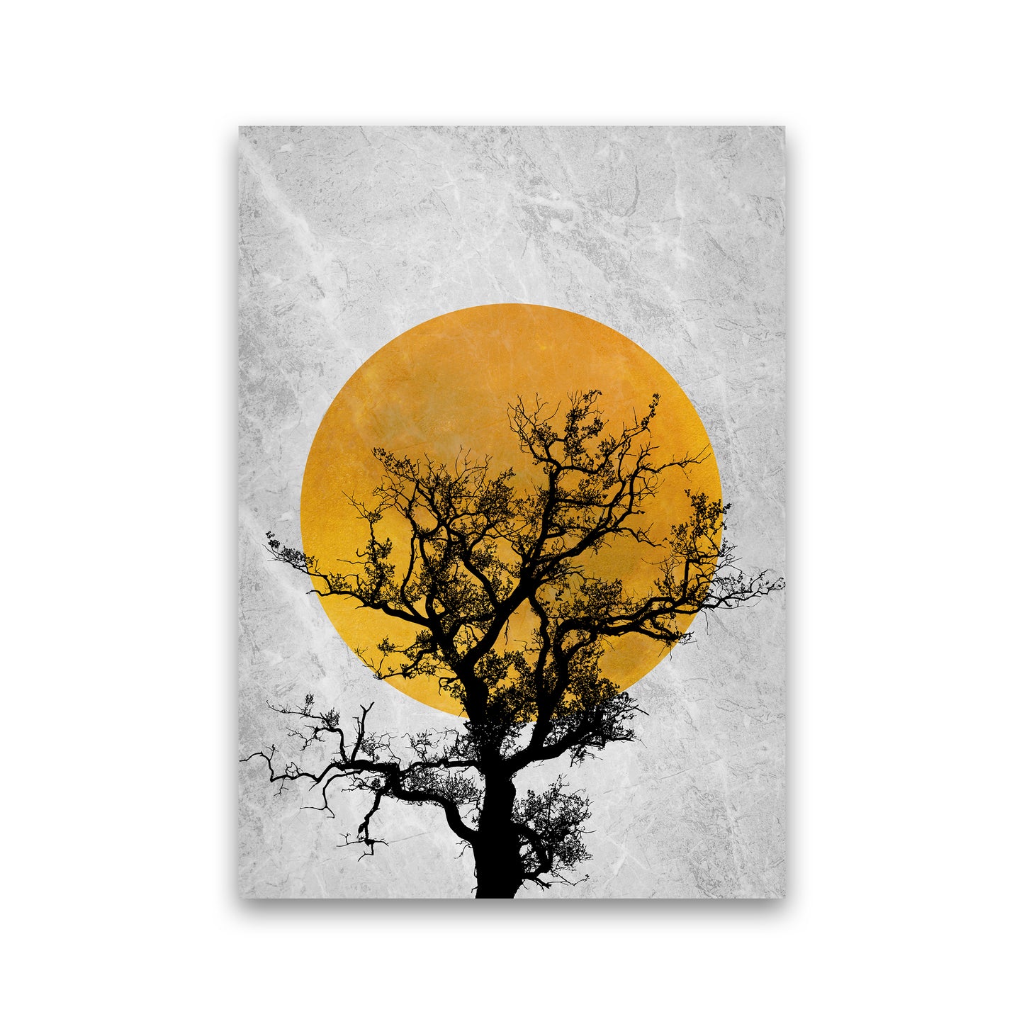 The Sunset Tree Art Print by Essentially Nomadic Print Only