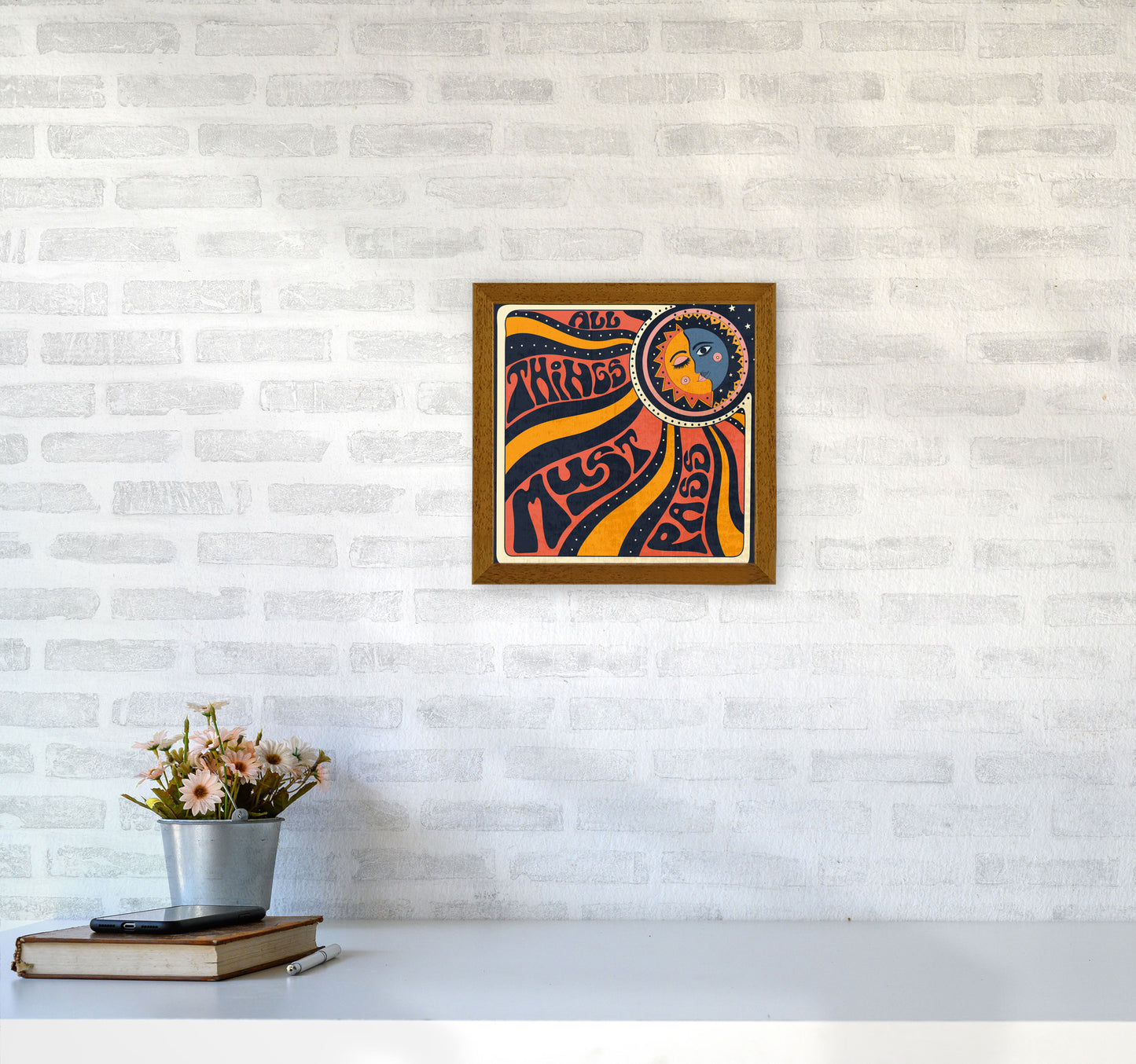All Things Must Pass 7200 Art Print by Inktally3030 Print Only