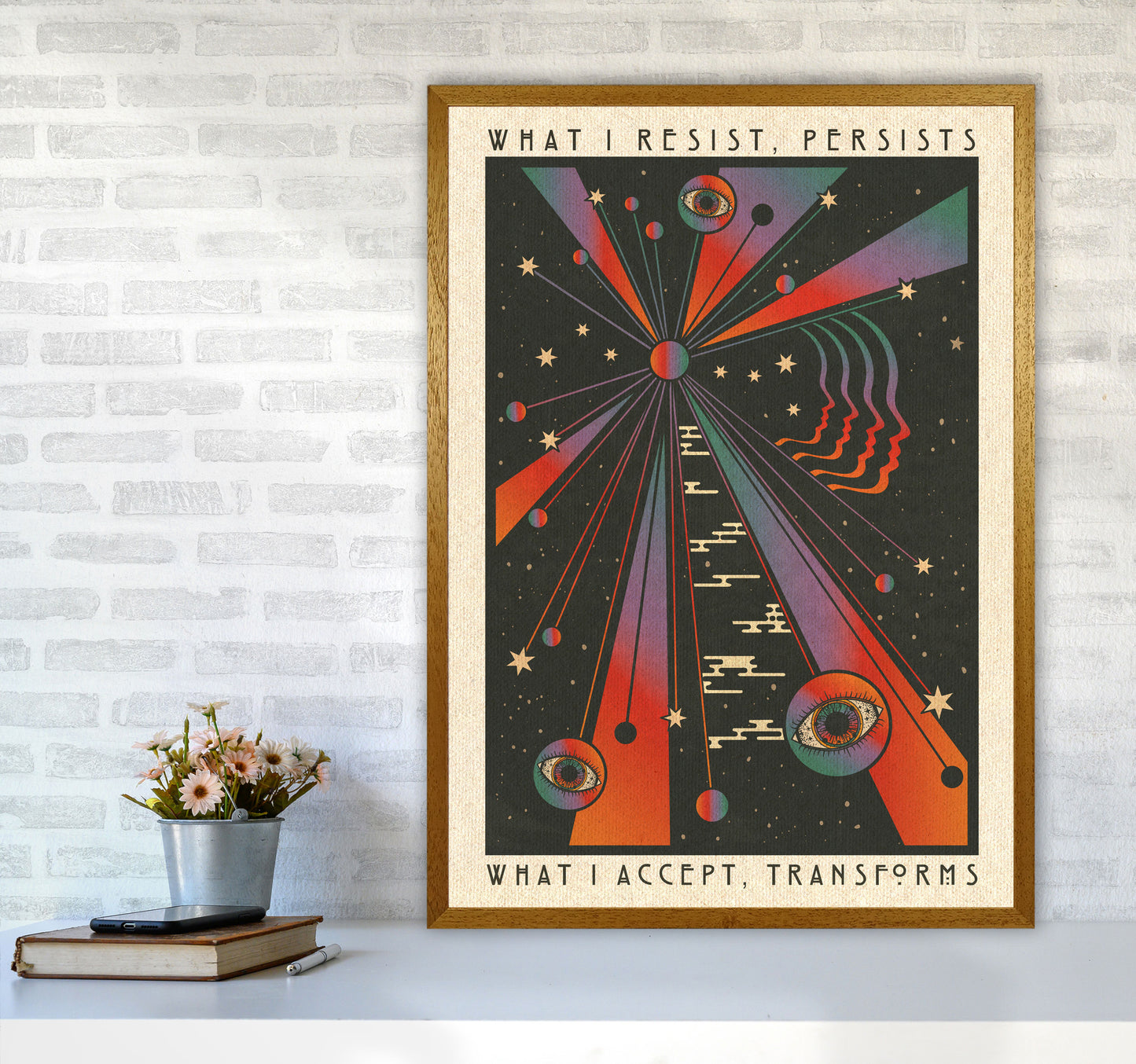 Resist A1 Art Print by Inktally A1 Print Only