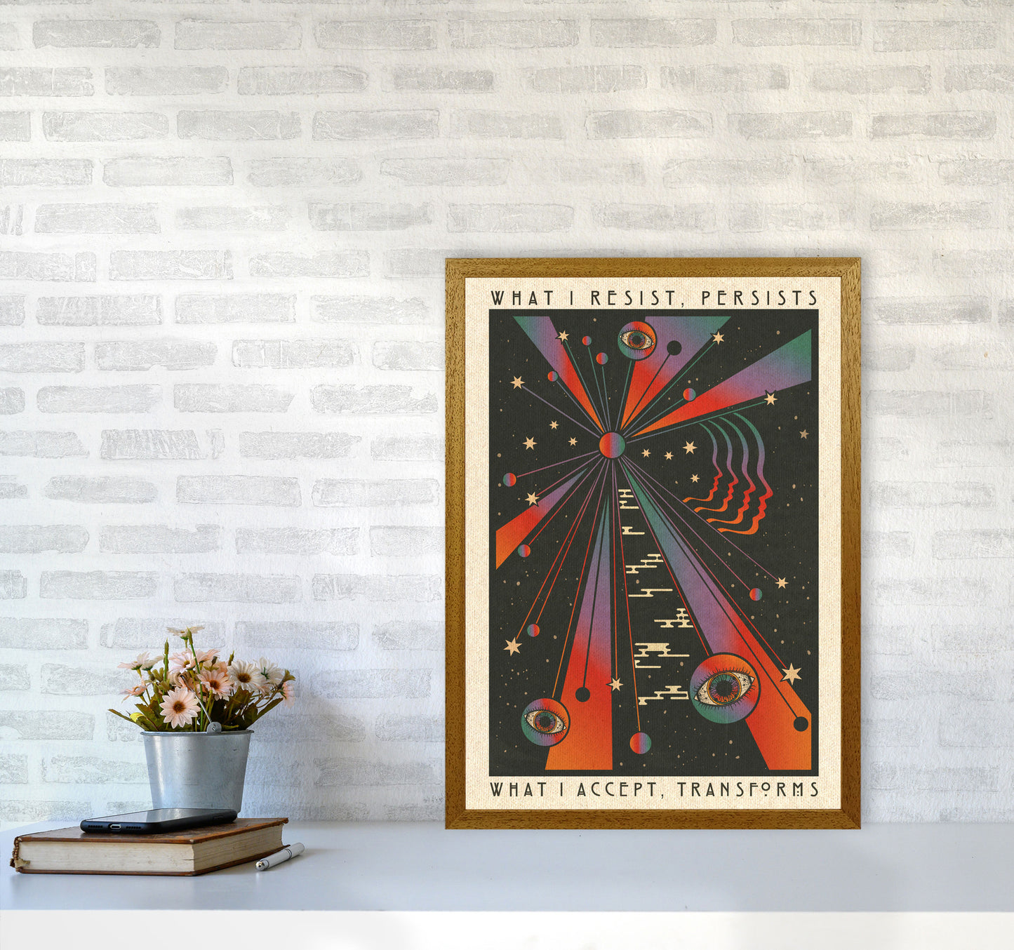 Resist A1 Art Print by Inktally A2 Print Only