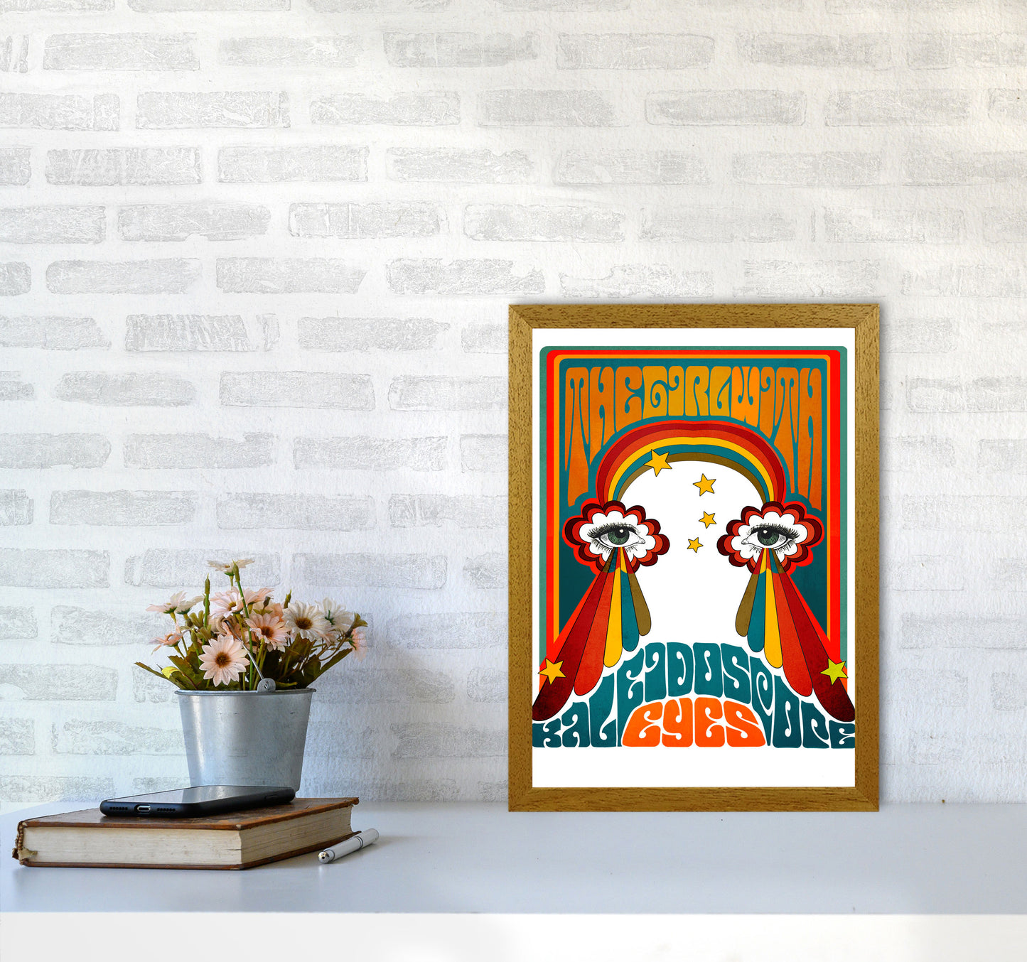 Kaleyesnewfinalsmall Art Print by Inktally A3 Print Only