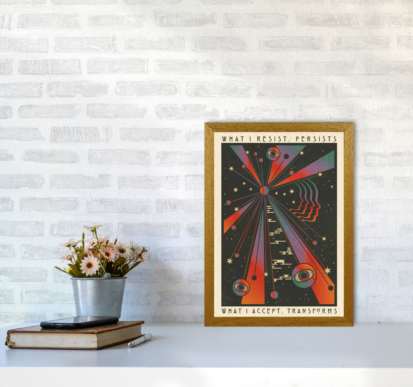 Resist A1 Art Print by Inktally A3 Print Only