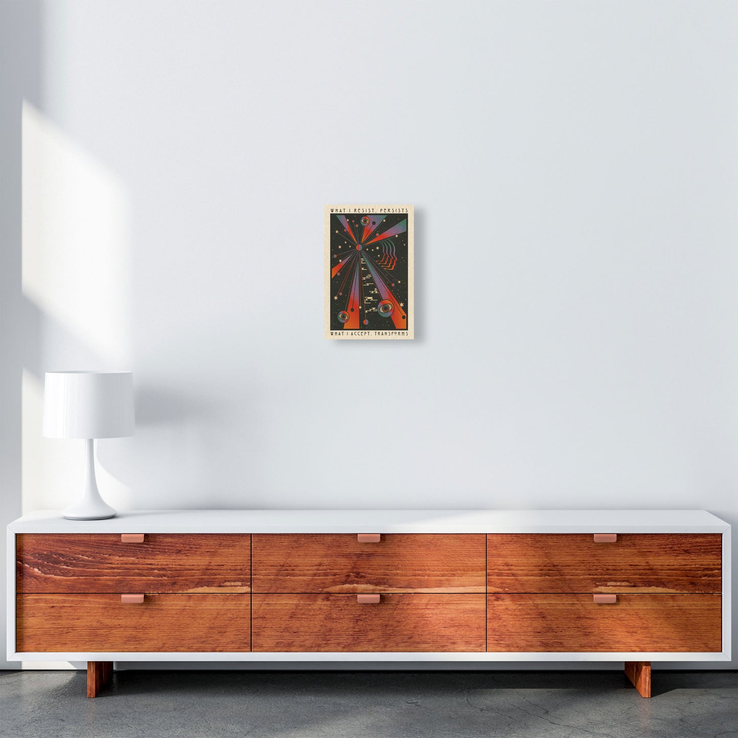 Resist A1 Art Print by Inktally A4 Canvas