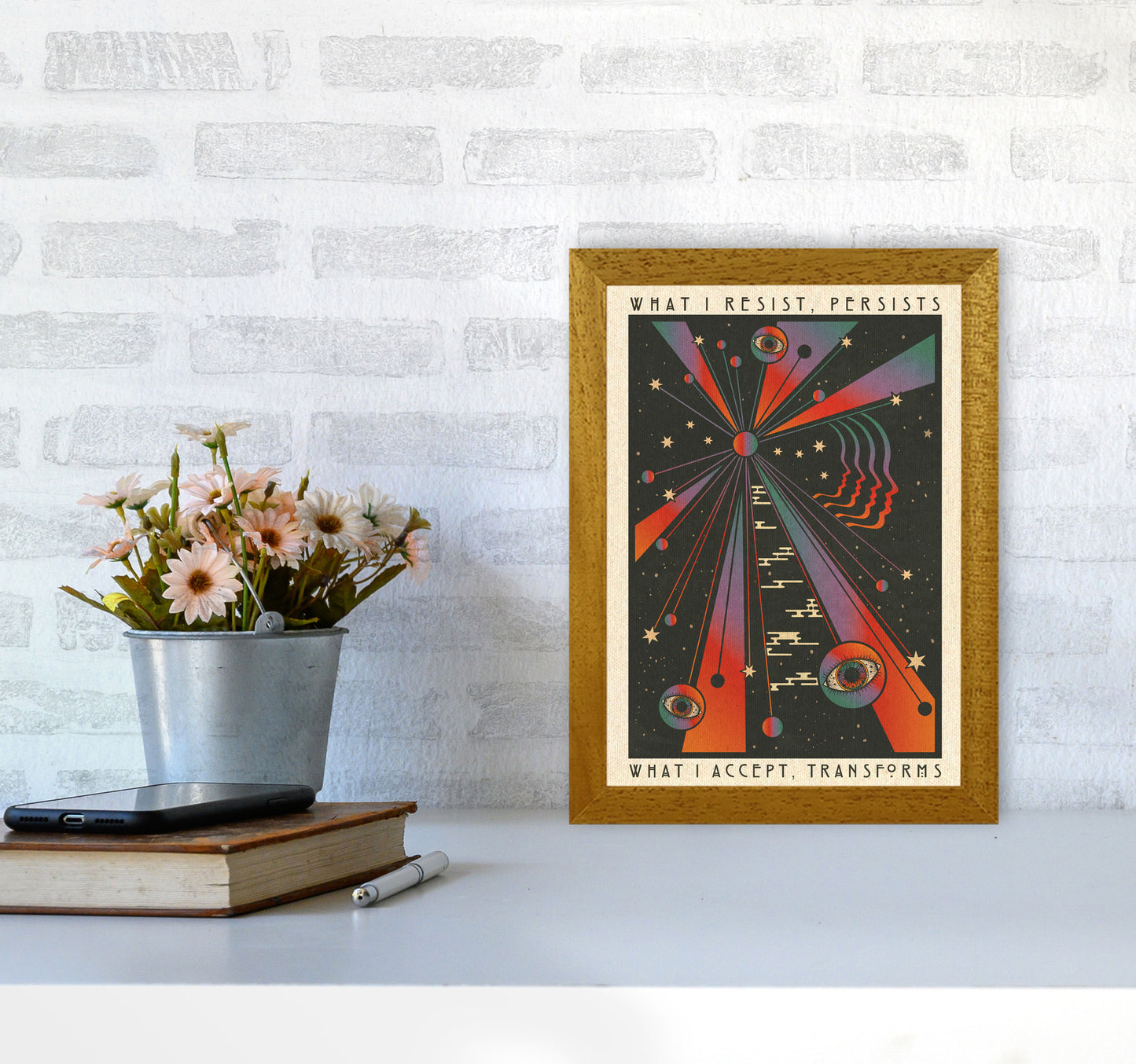 Resist A1 Art Print by Inktally A4 Print Only