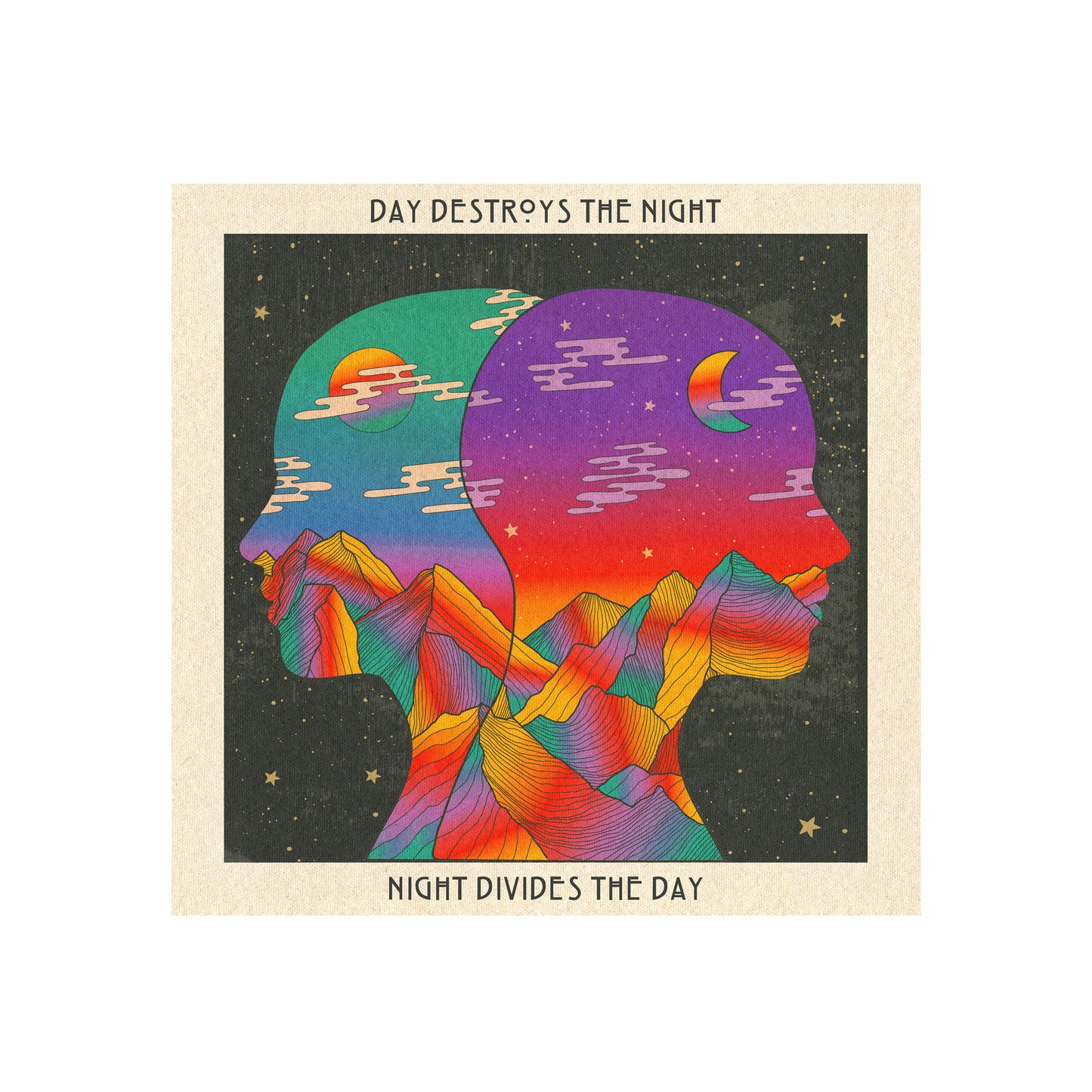 Doors Day And Night Art Print by Inktally Print Only