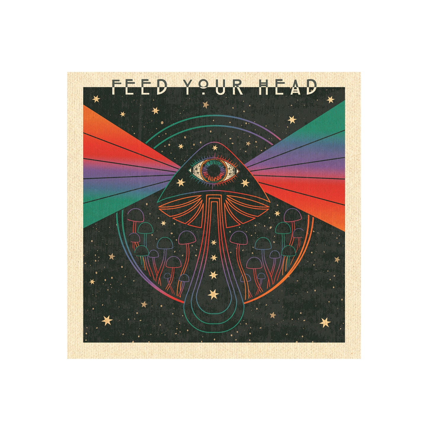 Feed Your Head Art Print by Inktally Print Only