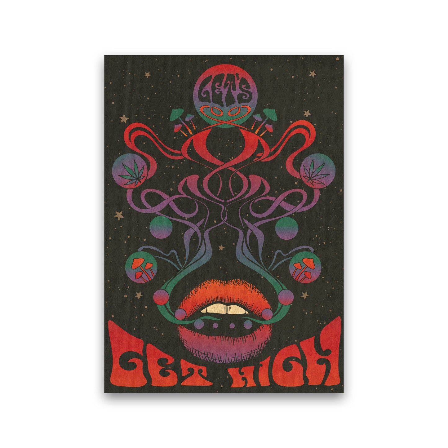 Get High Final Art Print by Inktally Print Only