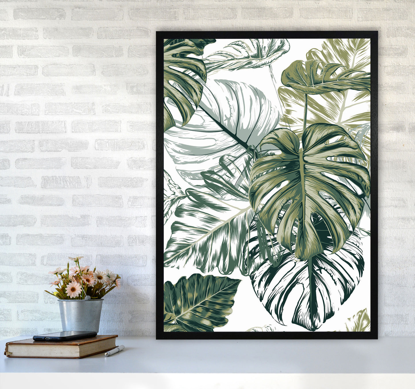 She Loves The Sun Art Print by Jason Stanley A1 White Frame