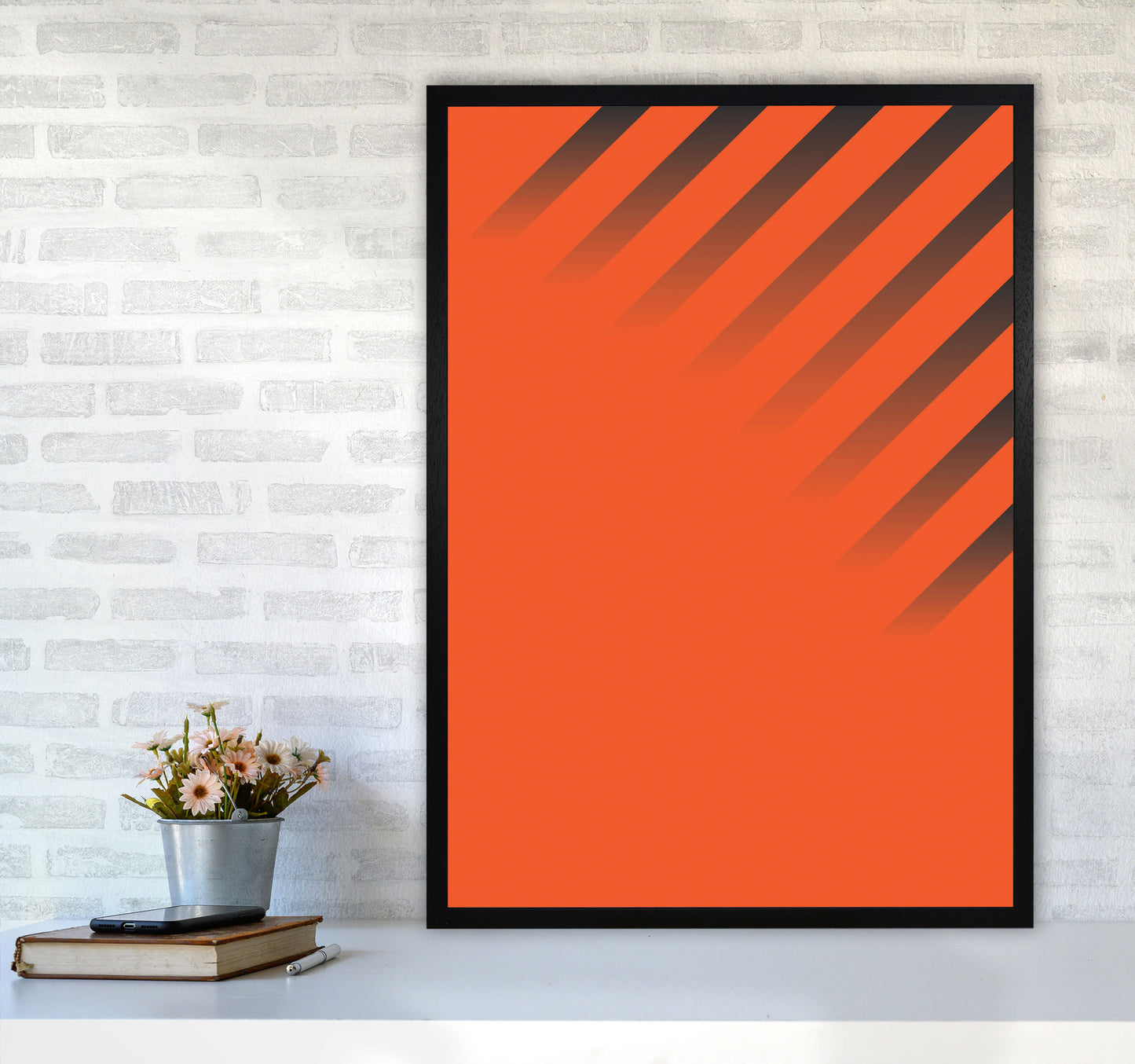 Fade Away 2 Art Print by Jason Stanley A1 White Frame