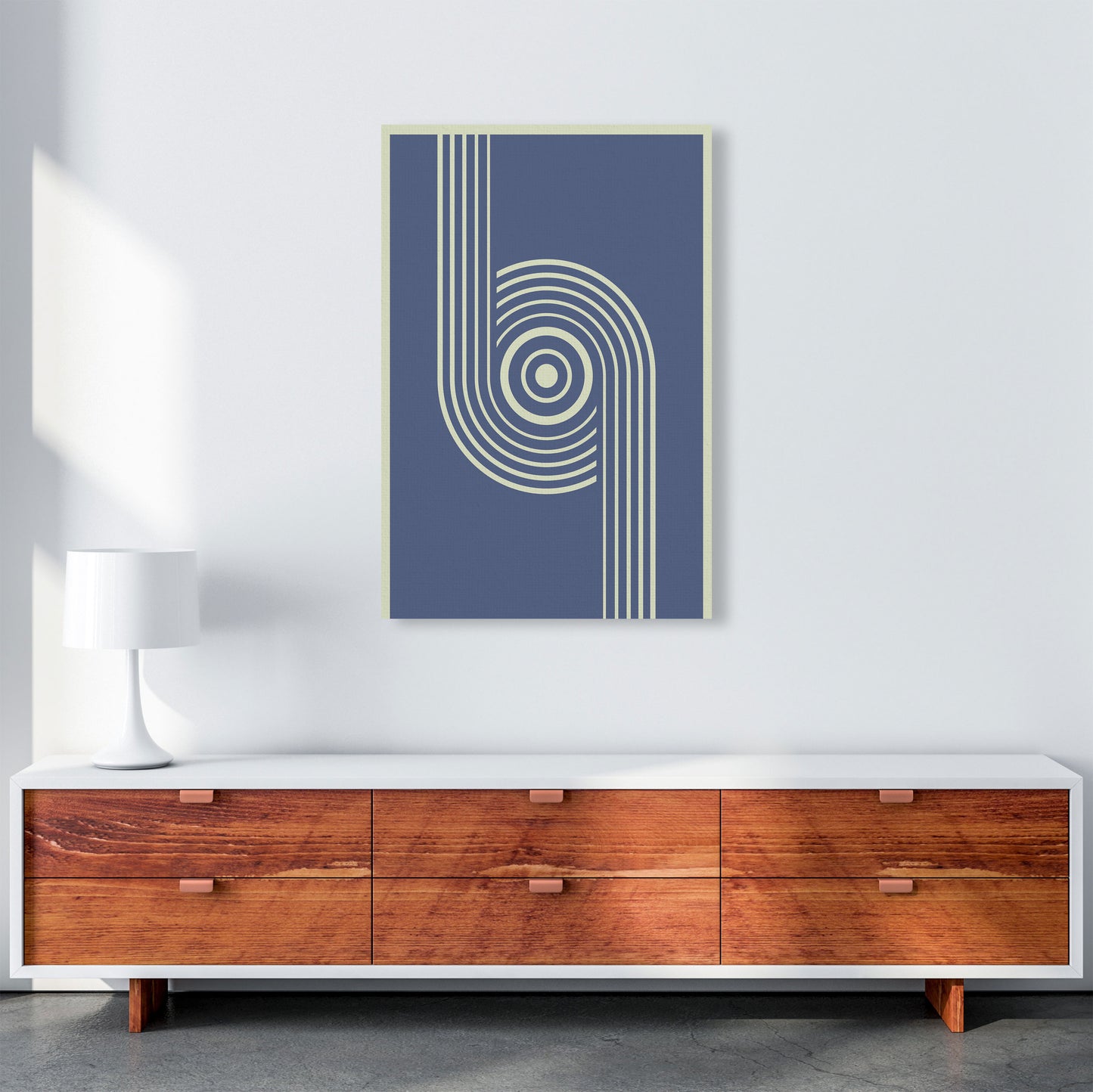 Minimal Geometric Series - 10 Art Print by Jason Stanley A1 Canvas