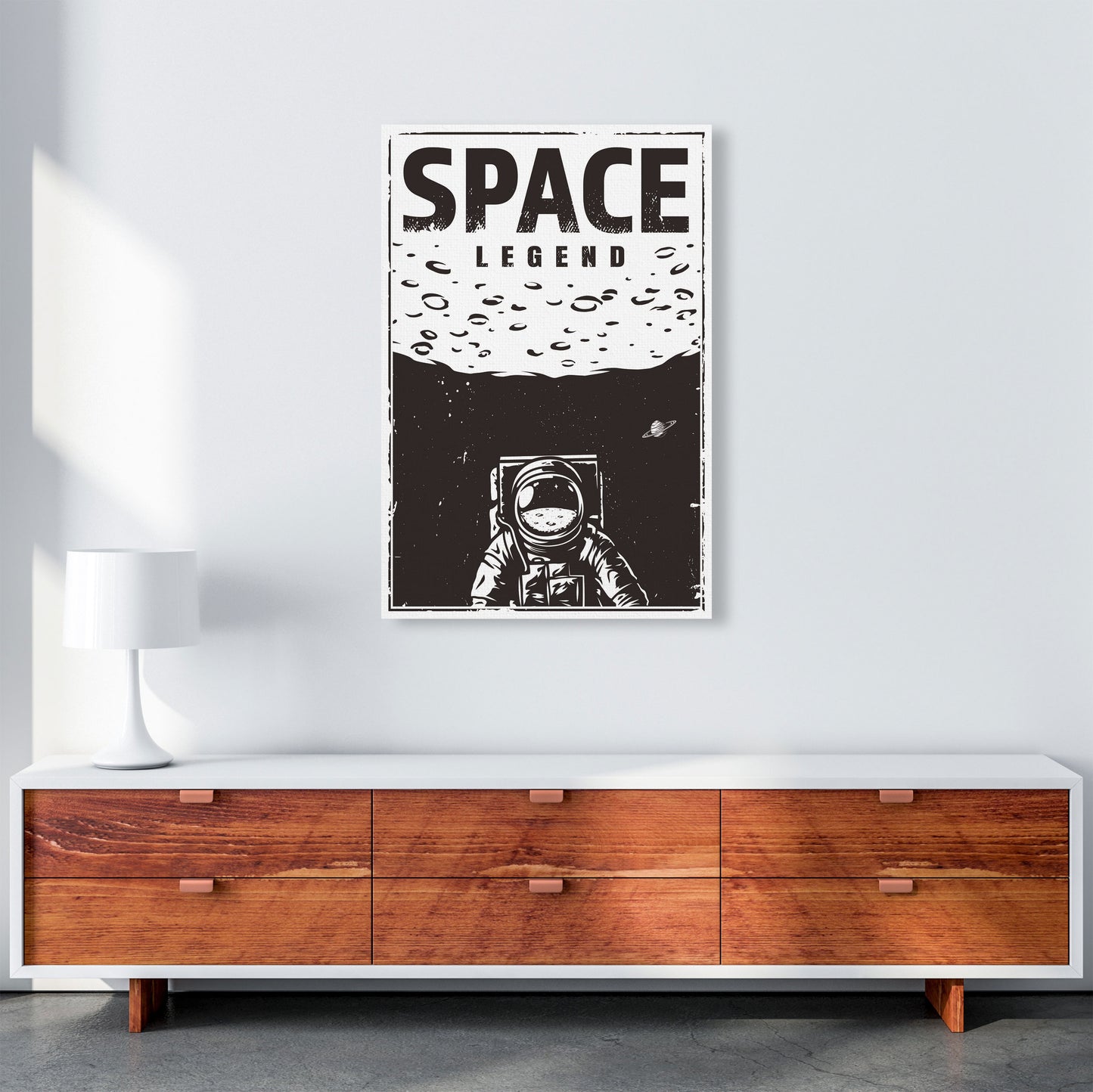 Outer Space Series - #19 Art Print by Jason Stanley A1 Canvas