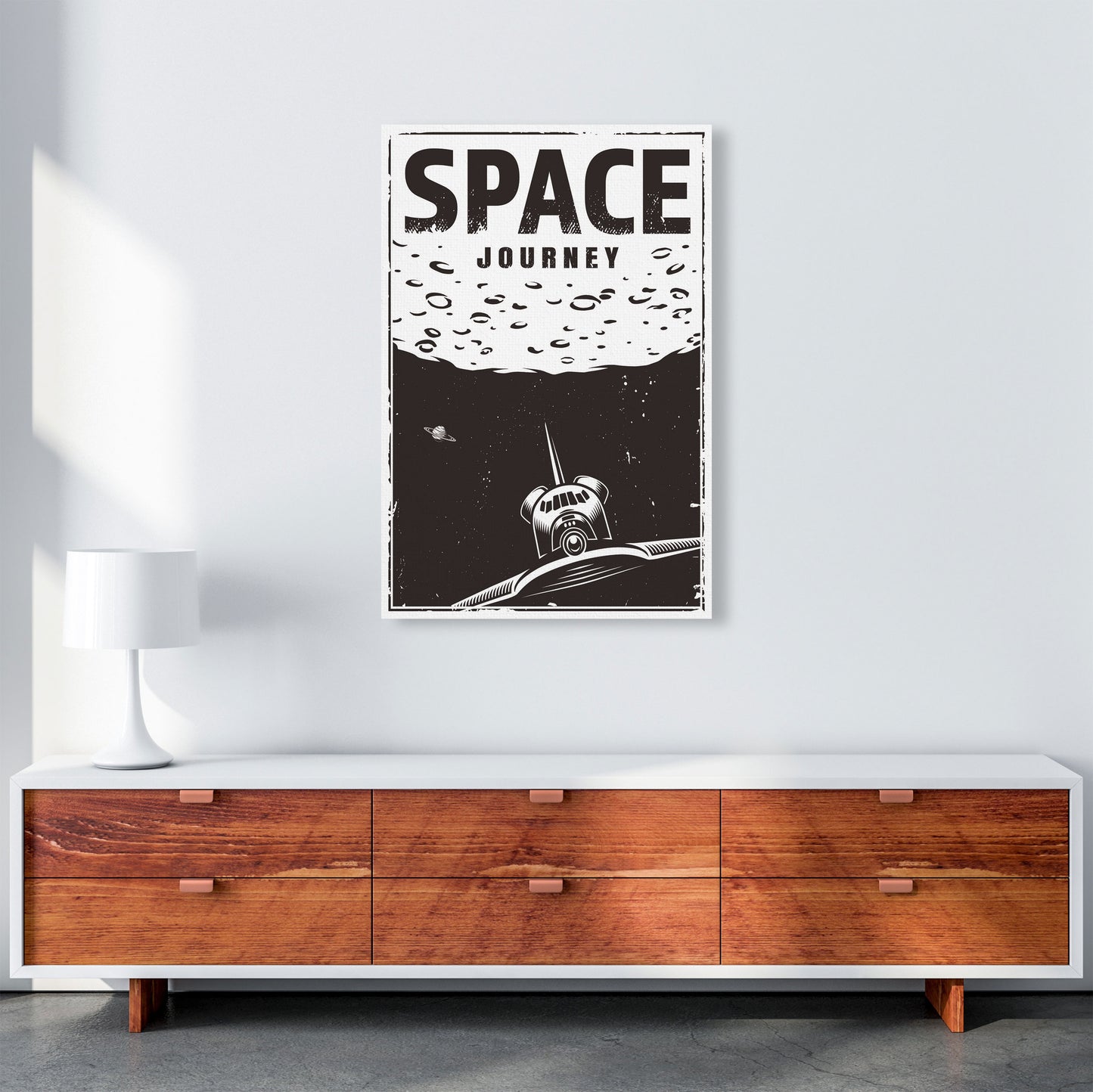Outer Space Series - #20 Art Print by Jason Stanley A1 Canvas