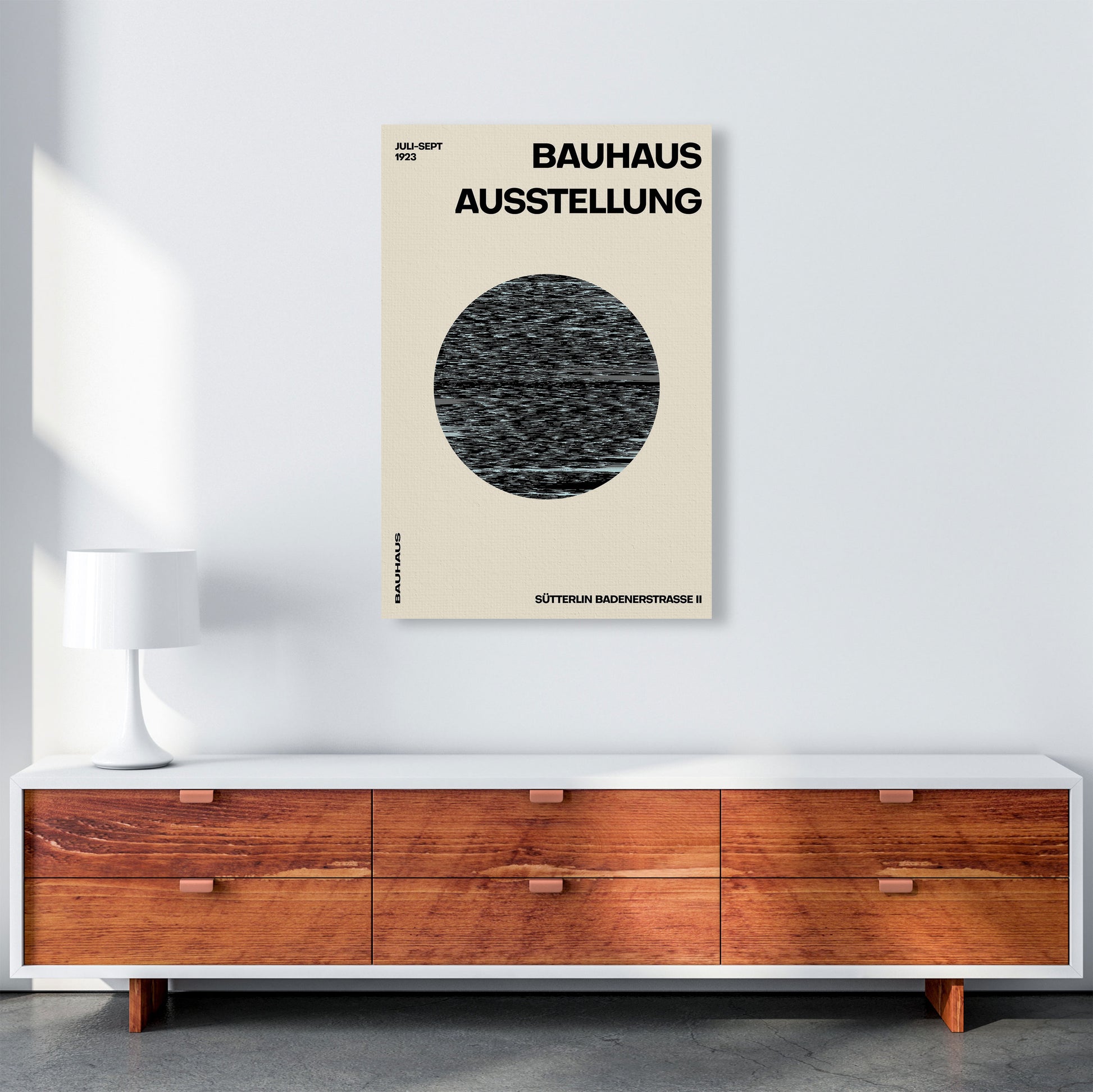 Bauhaus Distortion Art Print by Jason Stanley A1 Canvas