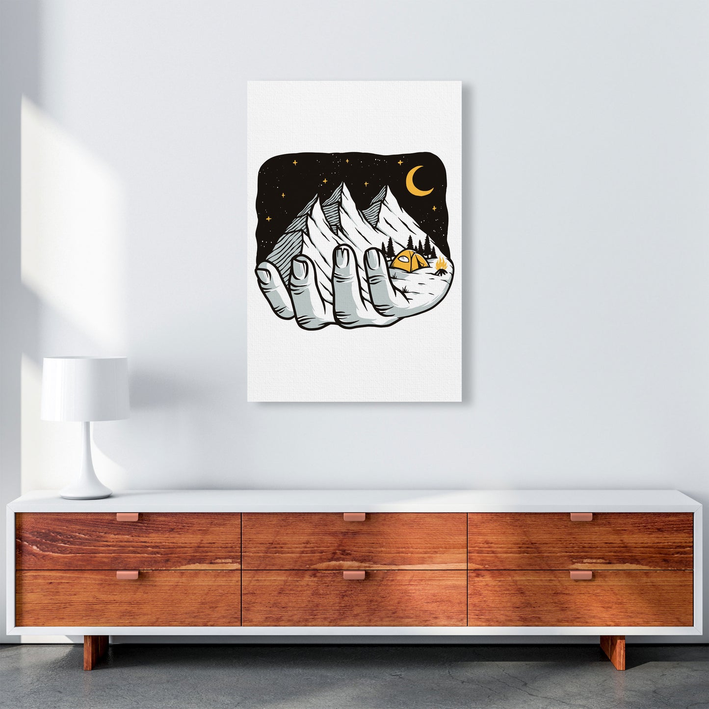 Grab A Handfull Art Print by Jason Stanley A1 Canvas