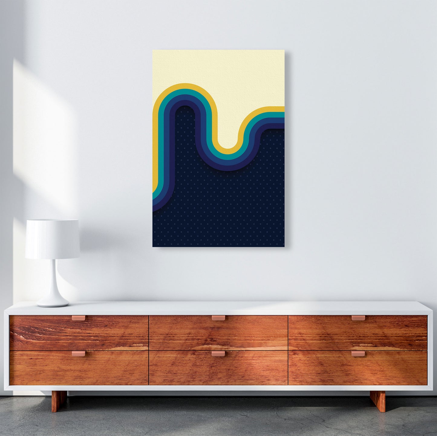 Melty Vibes II Art Print by Jason Stanley A1 Canvas