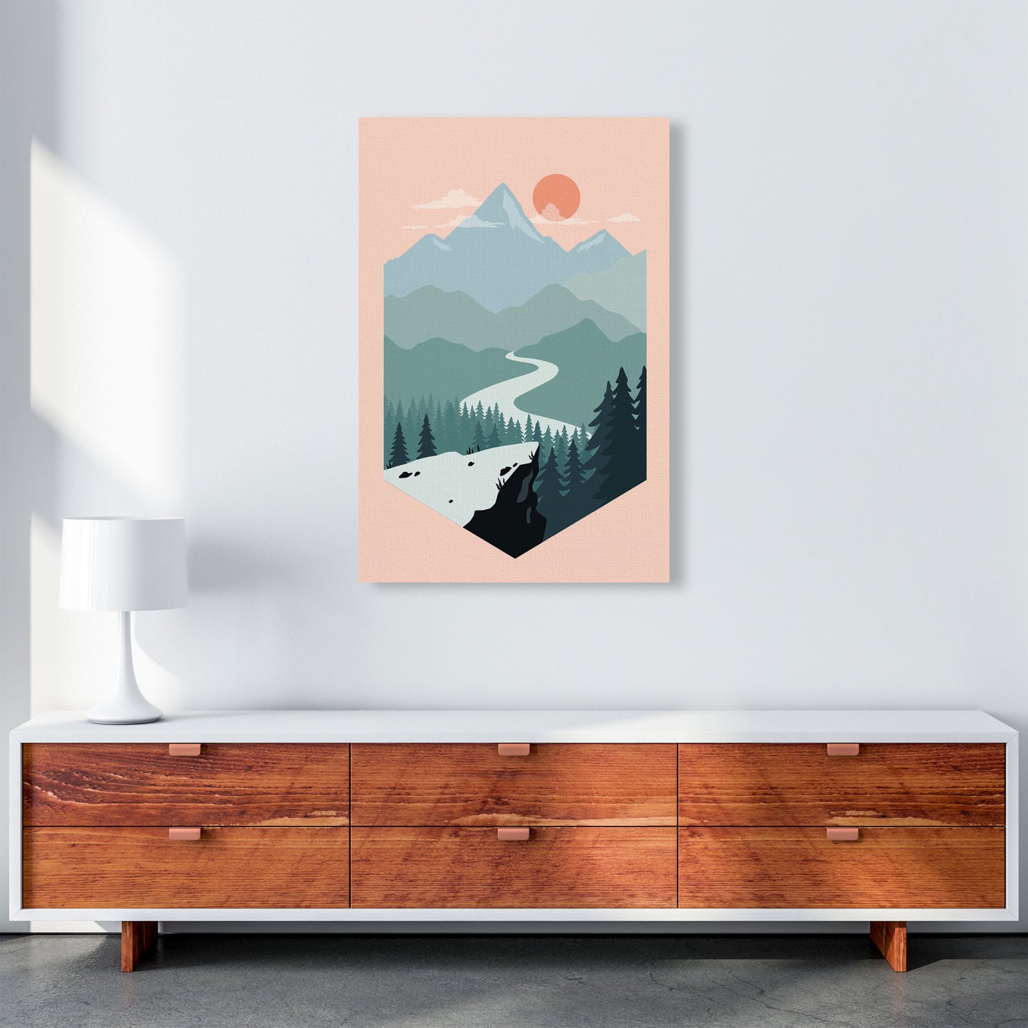 Get Out There Art Print by Jason Stanley A1 Canvas
