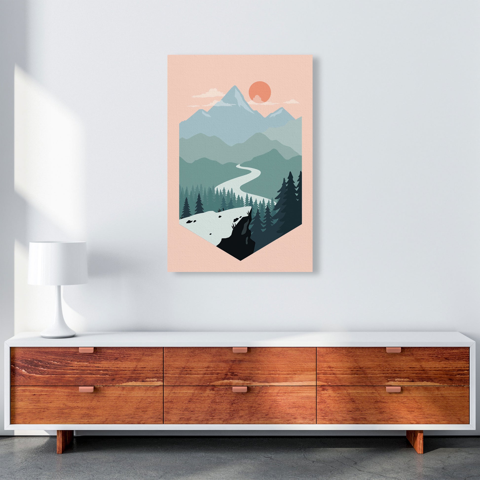 Get Out There Art Print by Jason Stanley A1 Canvas
