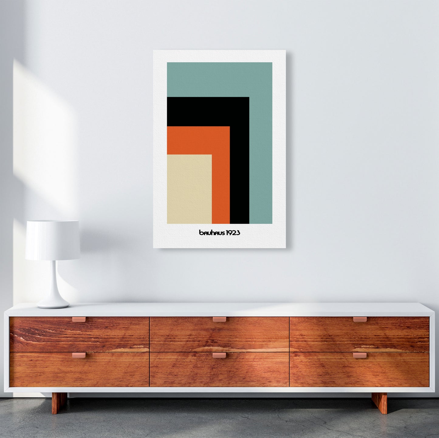 Bauhaus 1923 Art Print by Jason Stanley A1 Canvas
