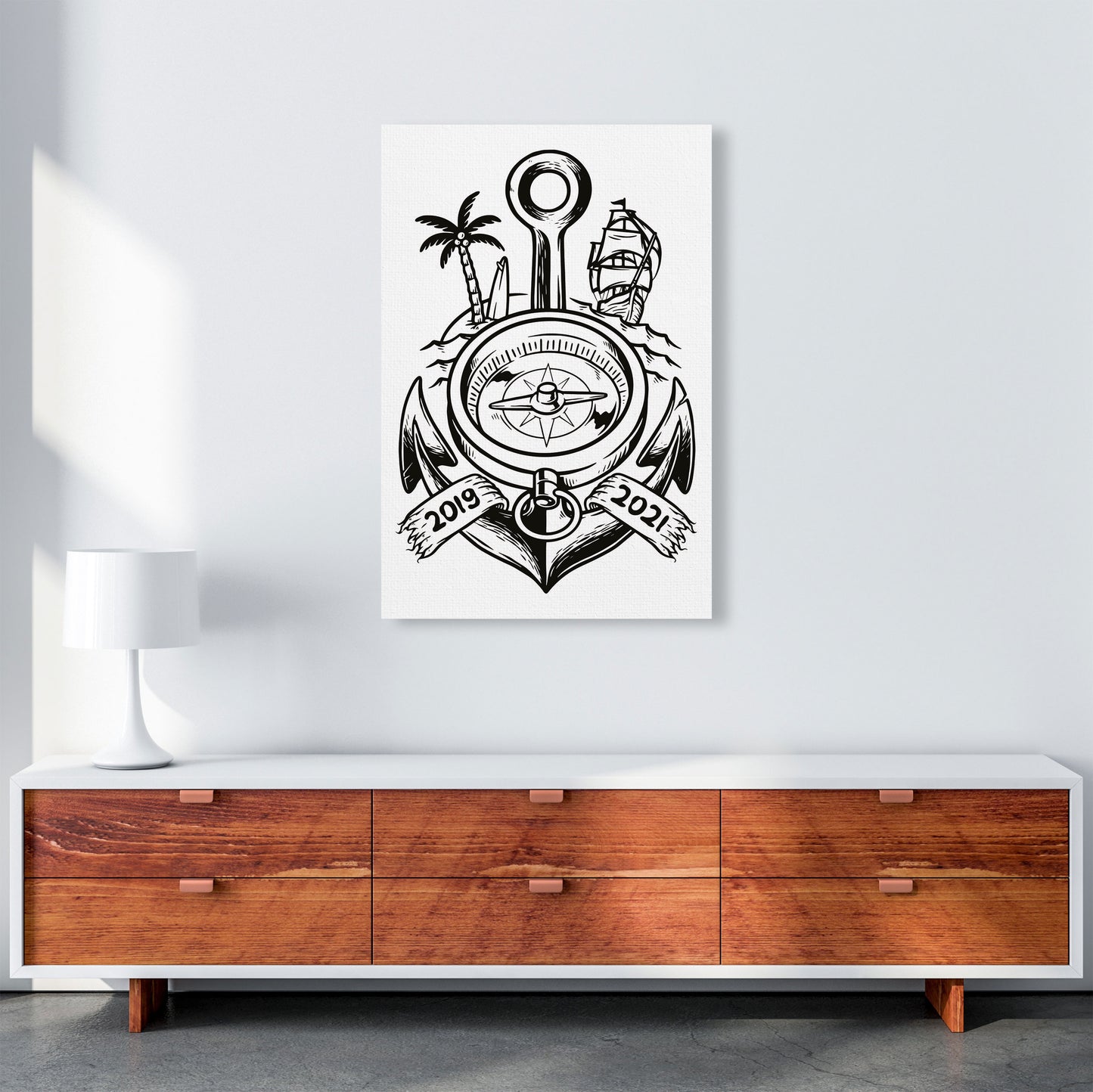Yarrrrrrrrrr Art Print by Jason Stanley A1 Canvas