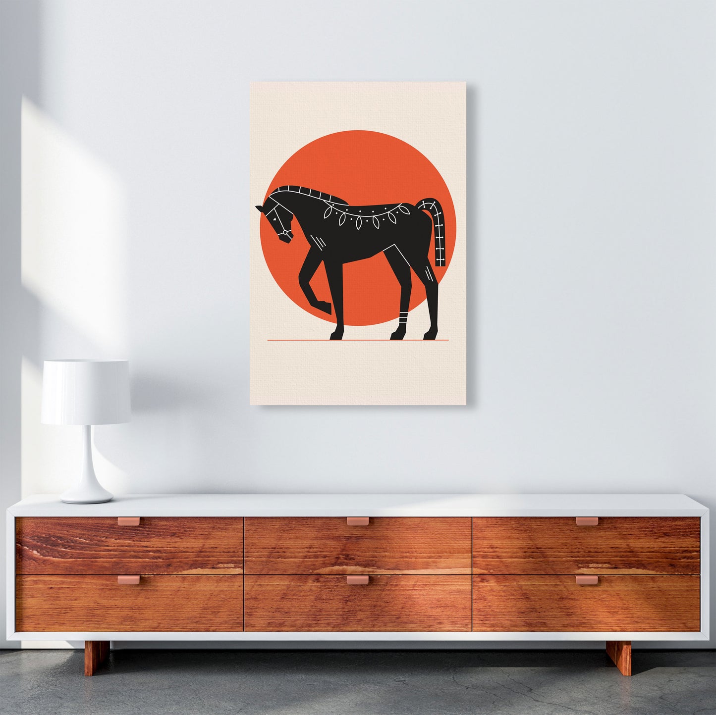 Proud Horse Art Print by Jason Stanley A1 Canvas