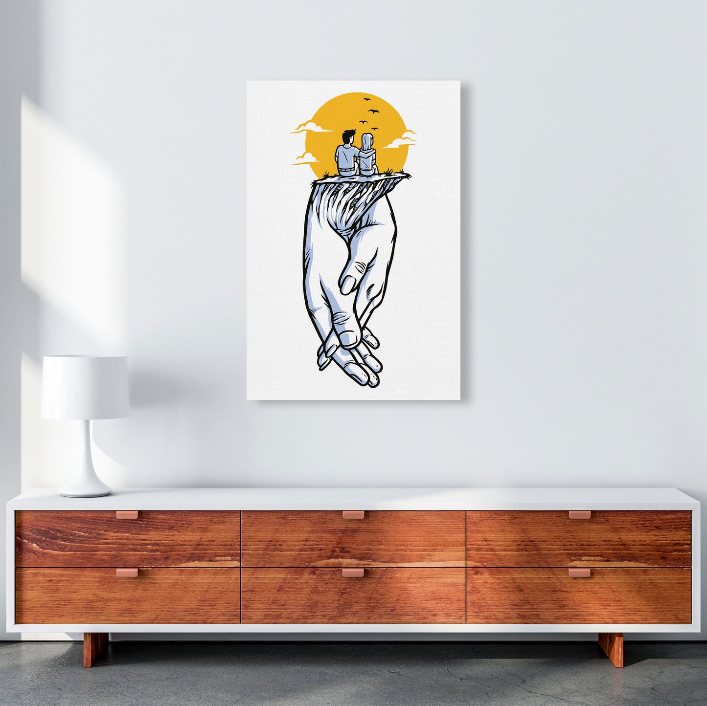 Date Night Art Print by Jason Stanley A1 Canvas