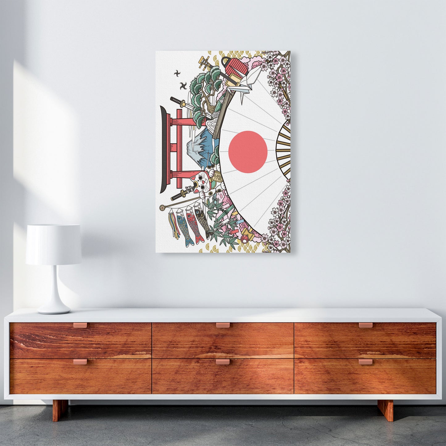 All Japan Has To Offer Art Print by Jason Stanley A1 Canvas