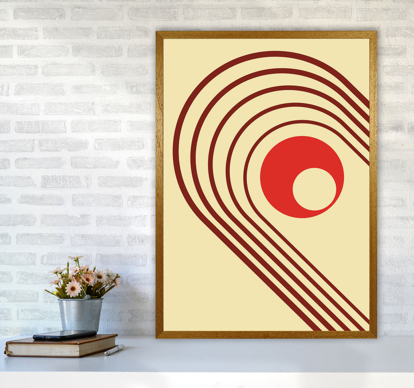 Minimal Geometric Series - 37 Art Print by Jason Stanley A1 Print Only
