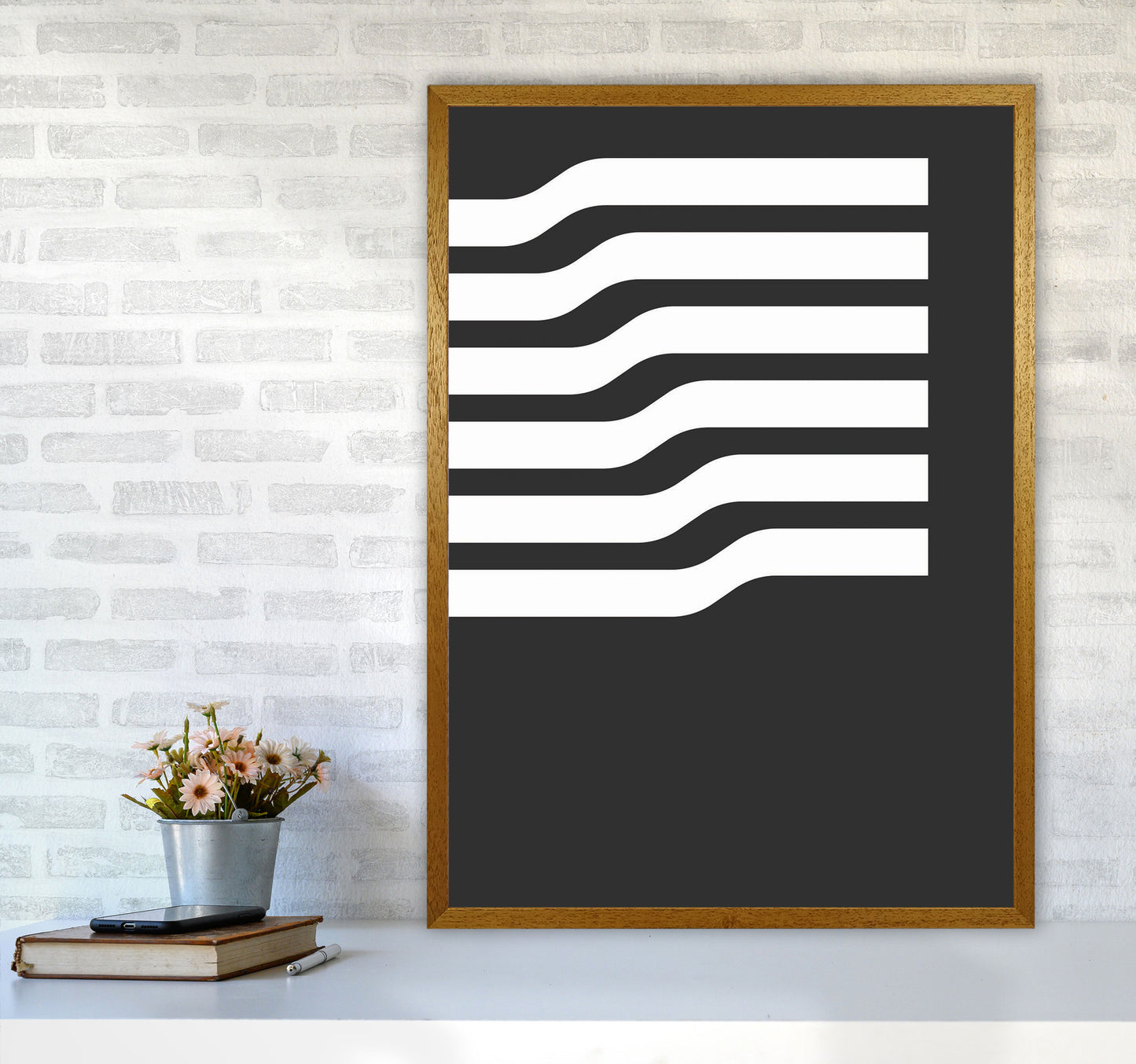 Minimal Geometric Series - 17 Art Print by Jason Stanley A1 Print Only