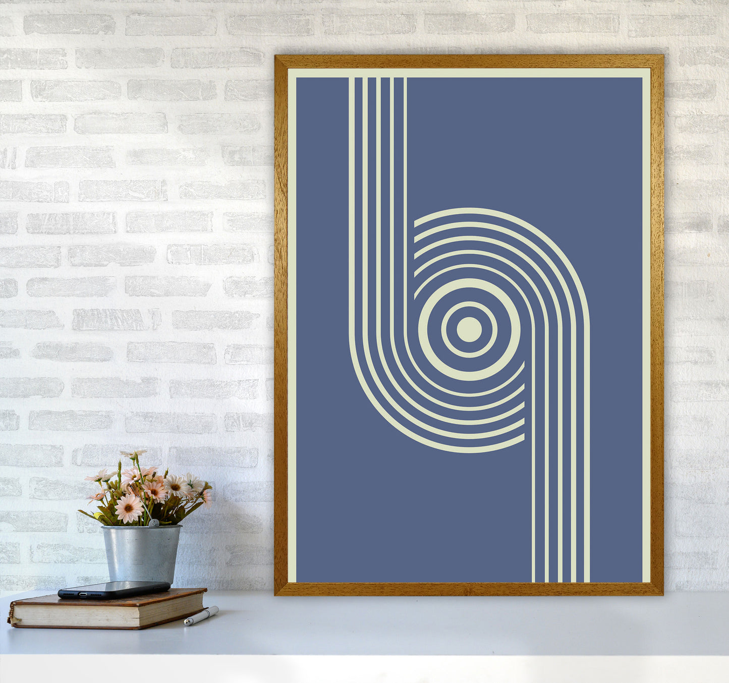 Minimal Geometric Series - 10 Art Print by Jason Stanley A1 Print Only