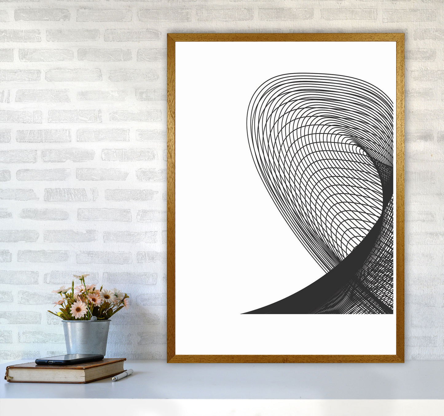 Minimal Geometric Series - 14 Art Print by Jason Stanley A1 Print Only