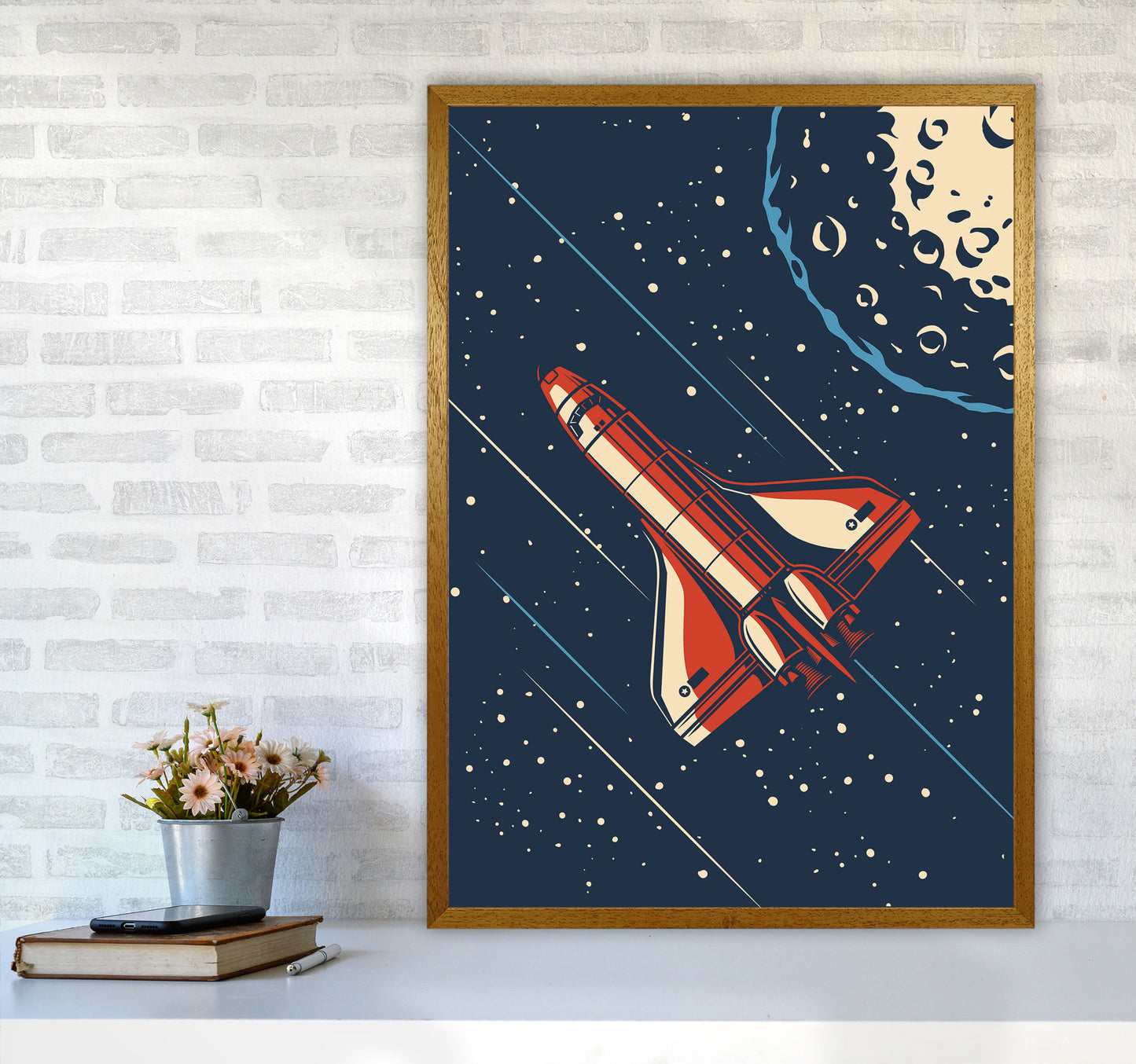 Outer Space Series - #16 Art Print by Jason Stanley A1 Print Only
