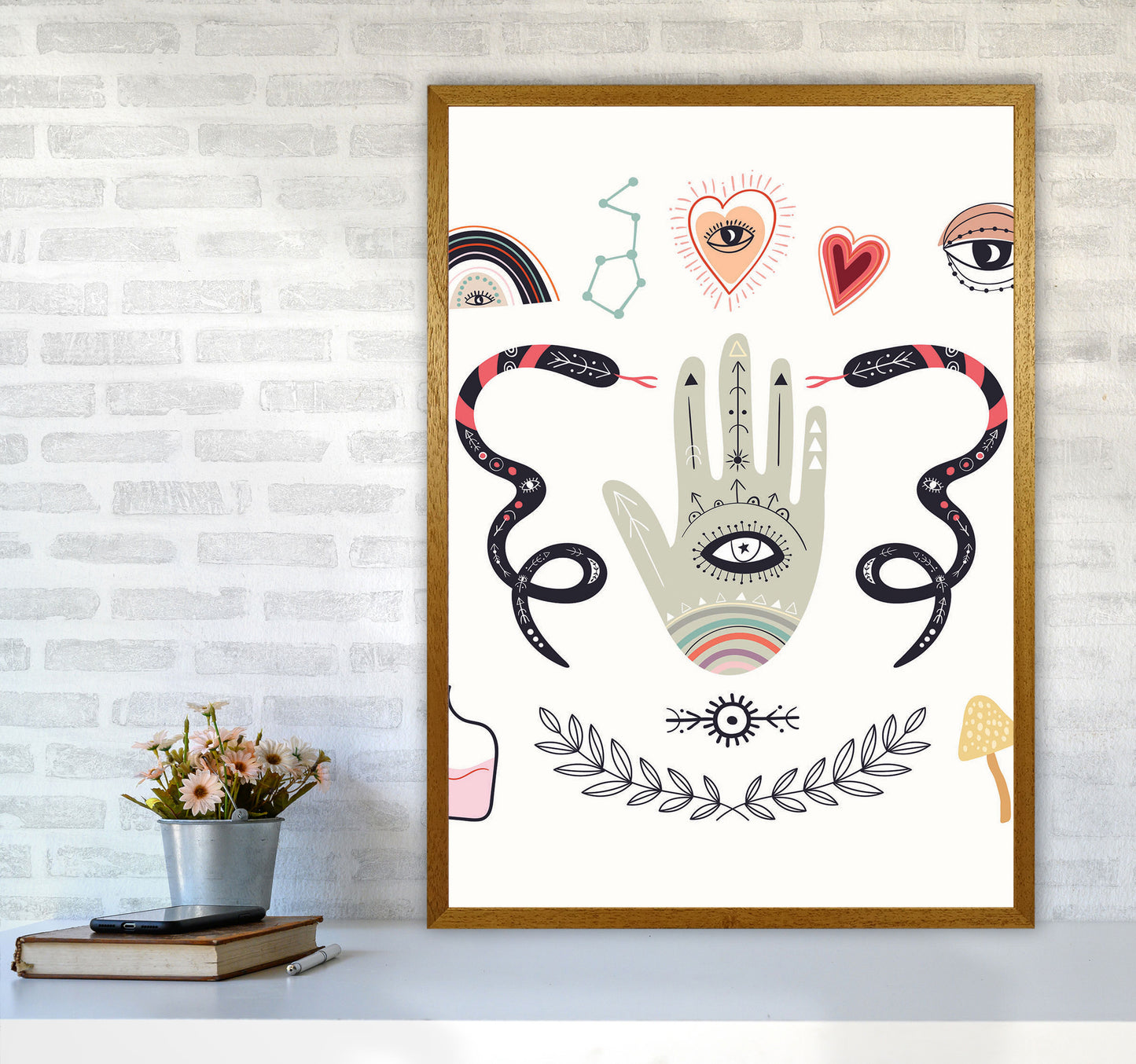 Mystical Elements Art Print by Jason Stanley A1 Print Only