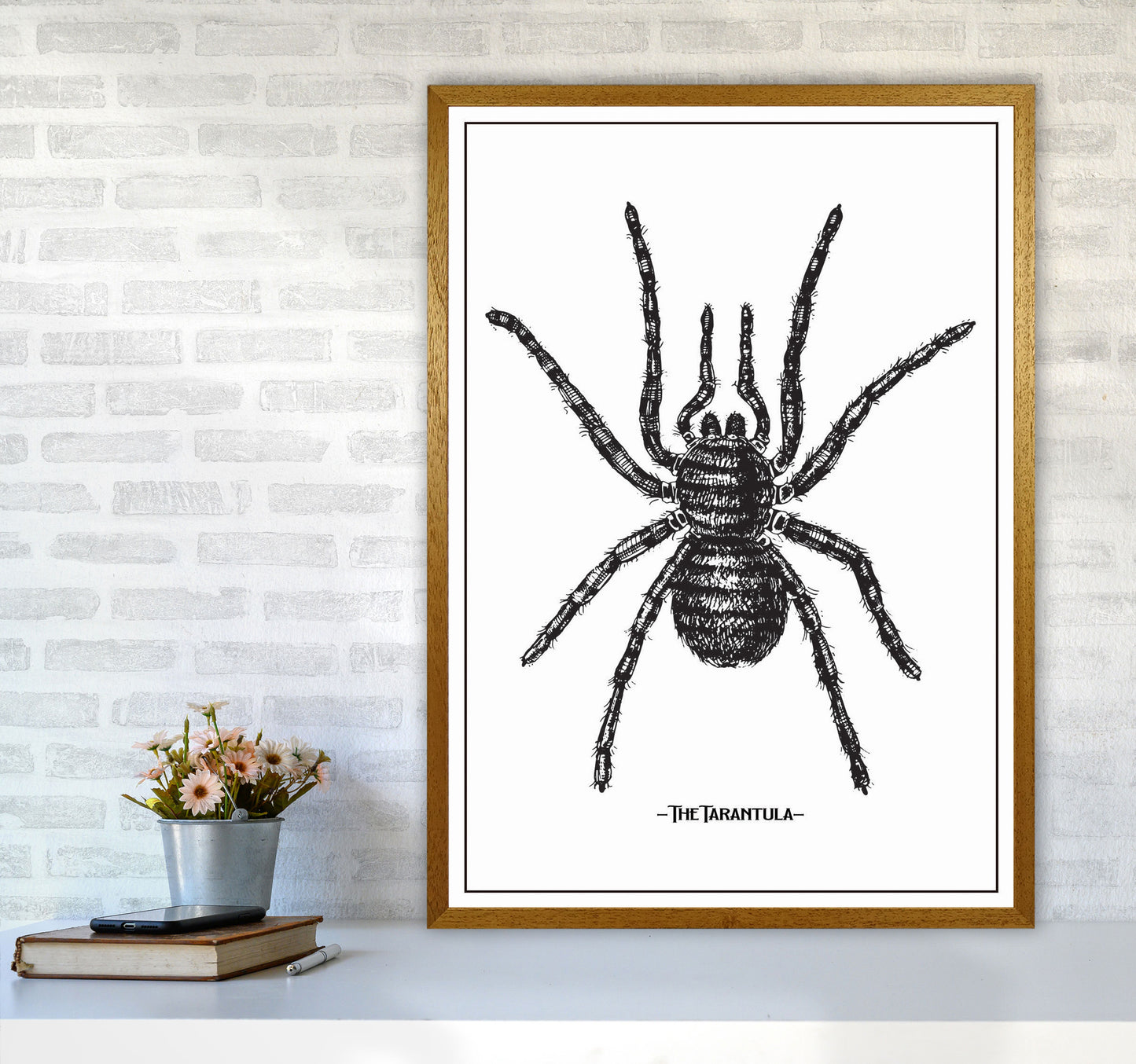 The Tarantula Art Print by Jason Stanley A1 Print Only