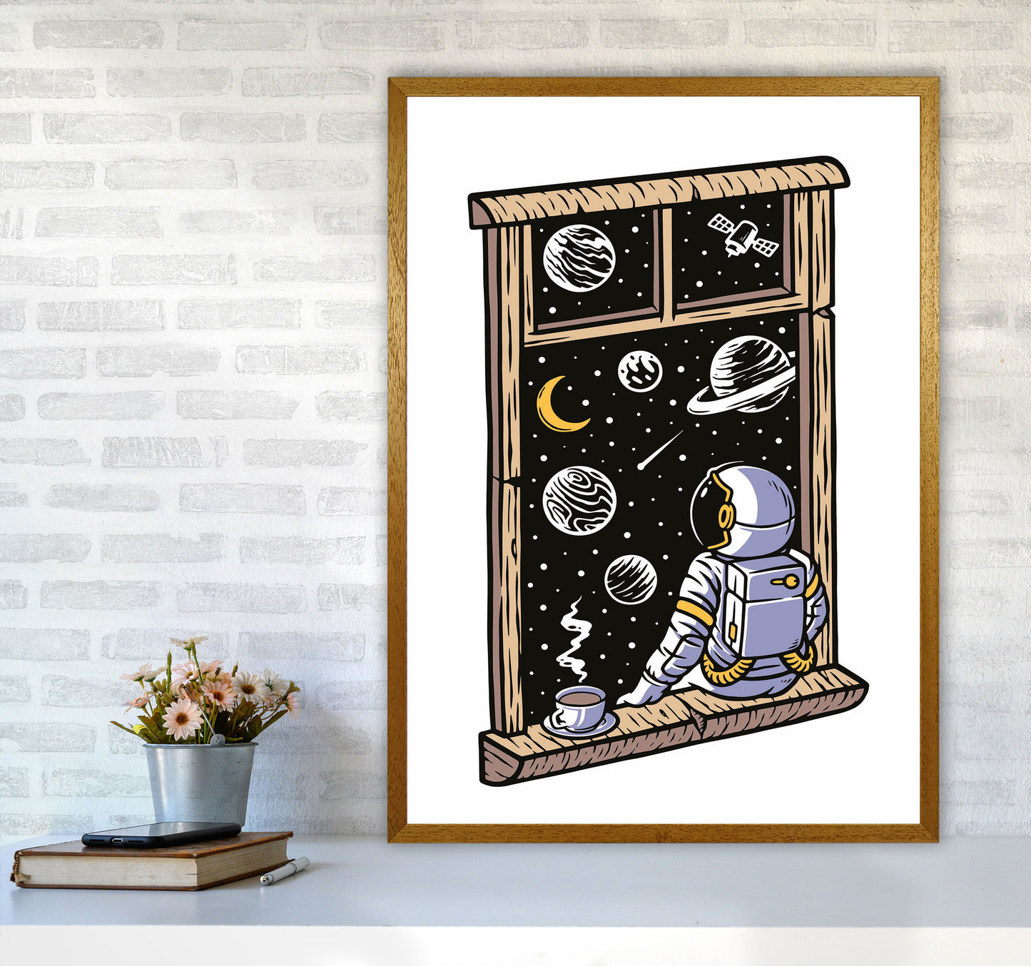 Planet Views Art Print by Jason Stanley A1 Print Only