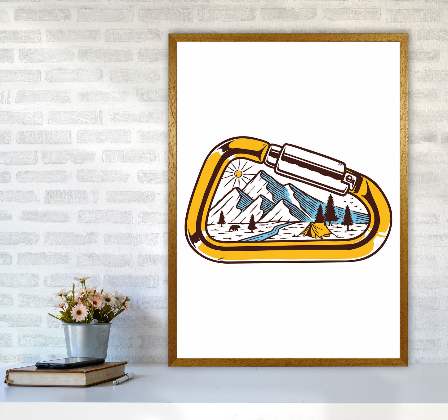 Caribiner Art Print by Jason Stanley A1 Print Only