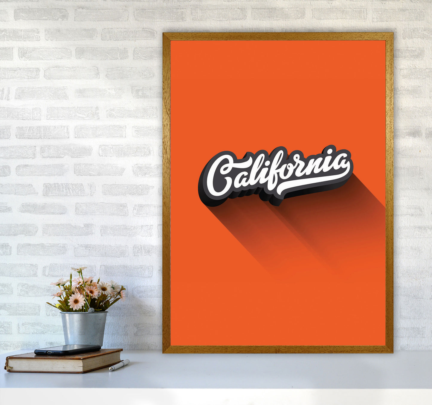California Art Print by Jason Stanley A1 Print Only